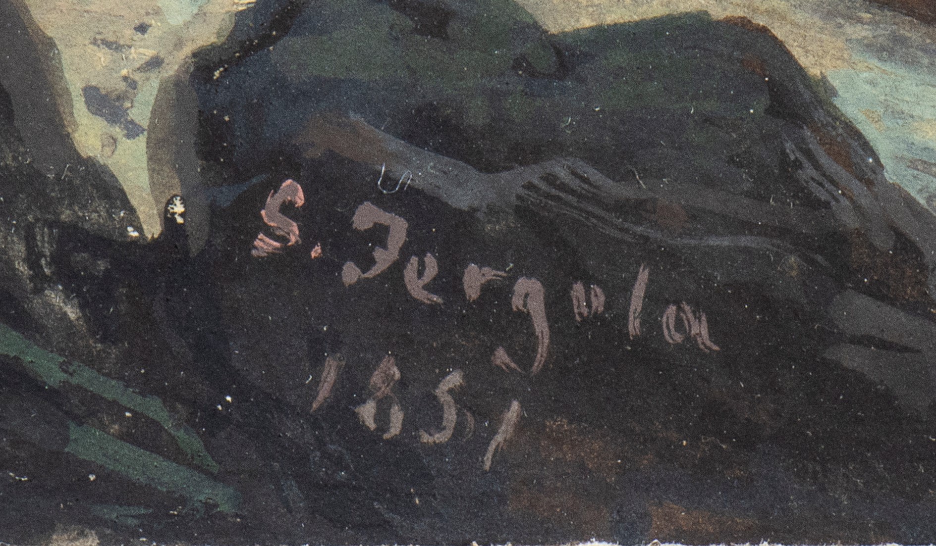 Salvatore Fergola - La Fuga di Caino