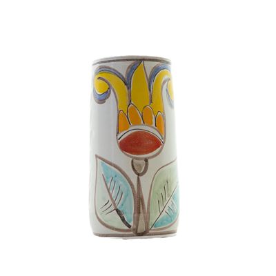 Vaso in Ceramica Policroma