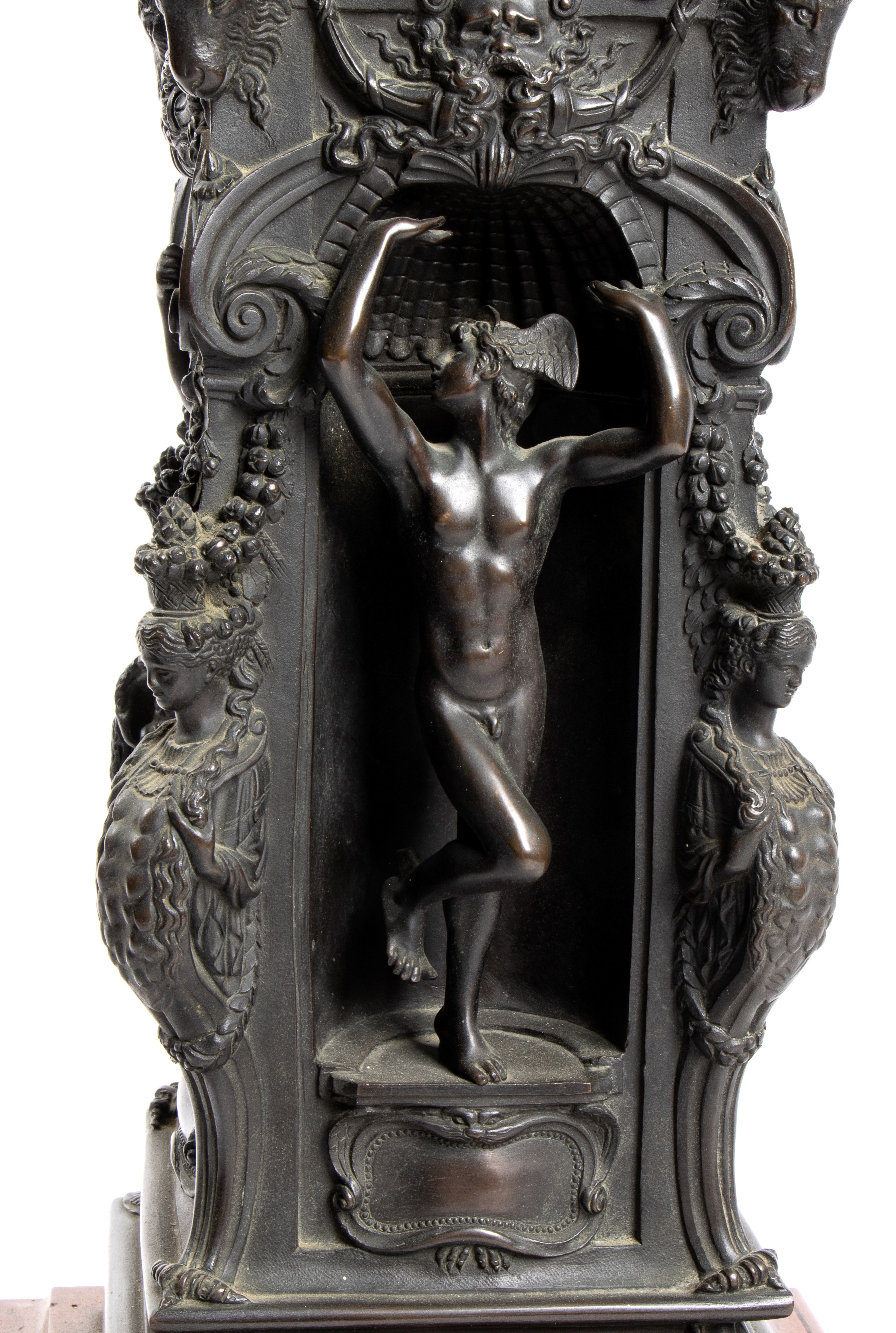 Statua Francese in Bronzo Raffigurante Perseo, Copia di Cellini