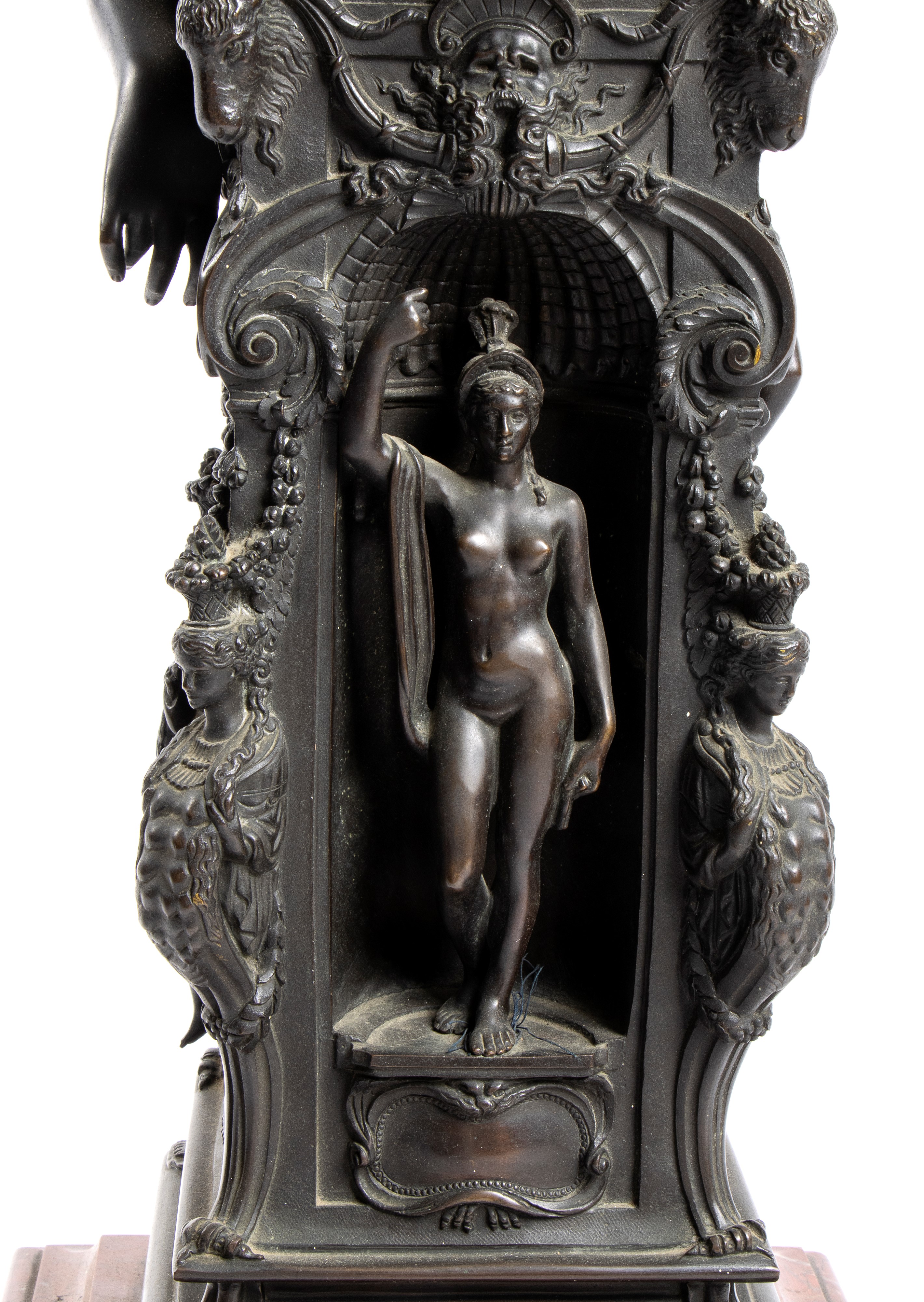 Statua Francese in Bronzo Raffigurante Perseo, Copia di Cellini