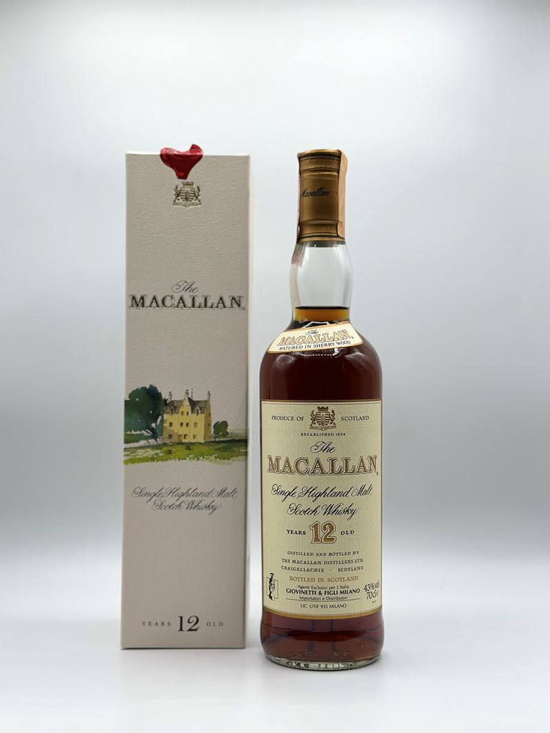 The Macallan Highland Single Malt Scotch Whisky 12 Years Old