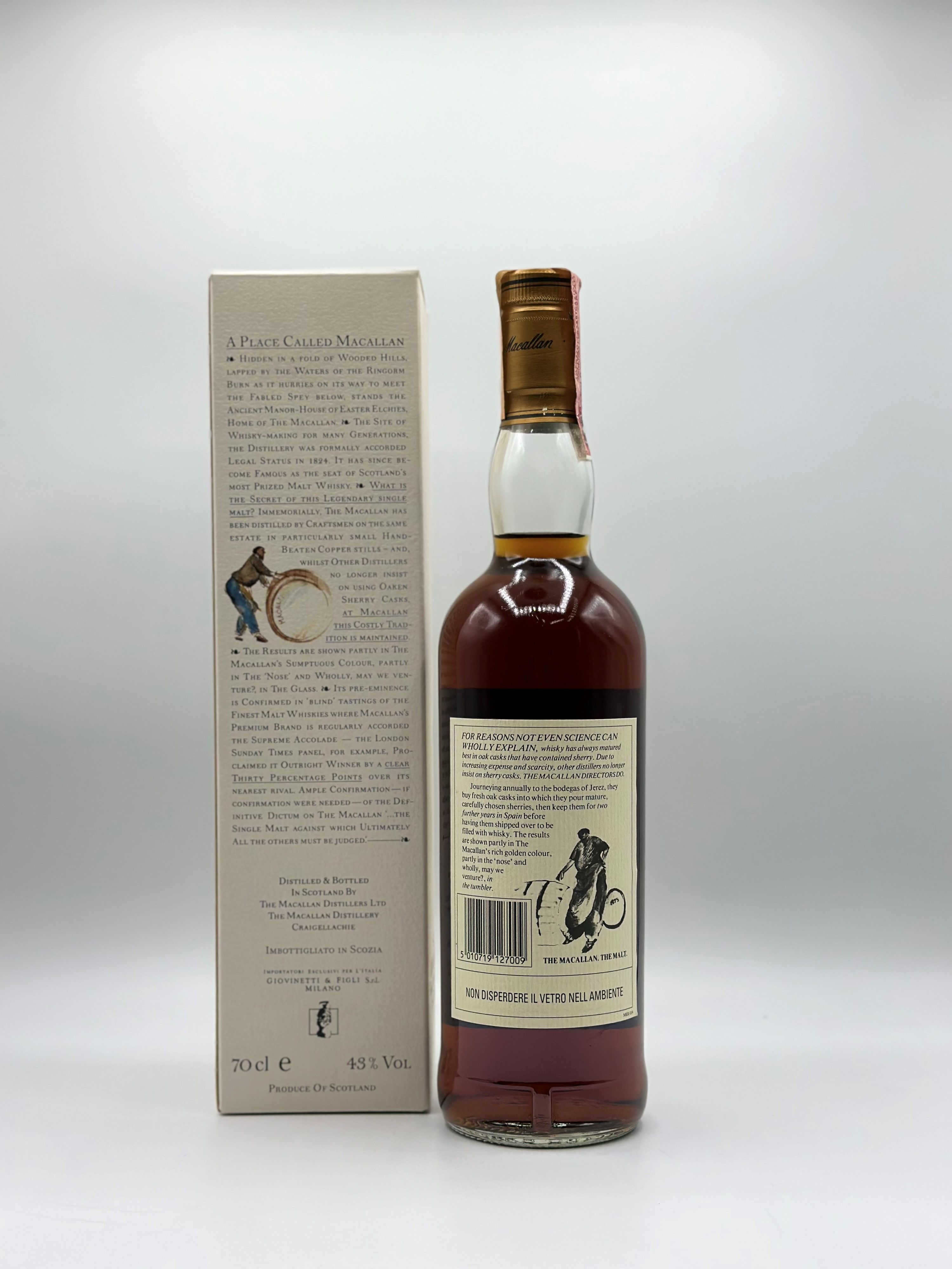 The Macallan Highland Single Malt Scotch Whisky 12 Years Old