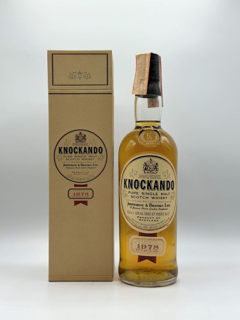 1978 J&b Justerini & Brooks Knockando Single Malt Scotch Whisky