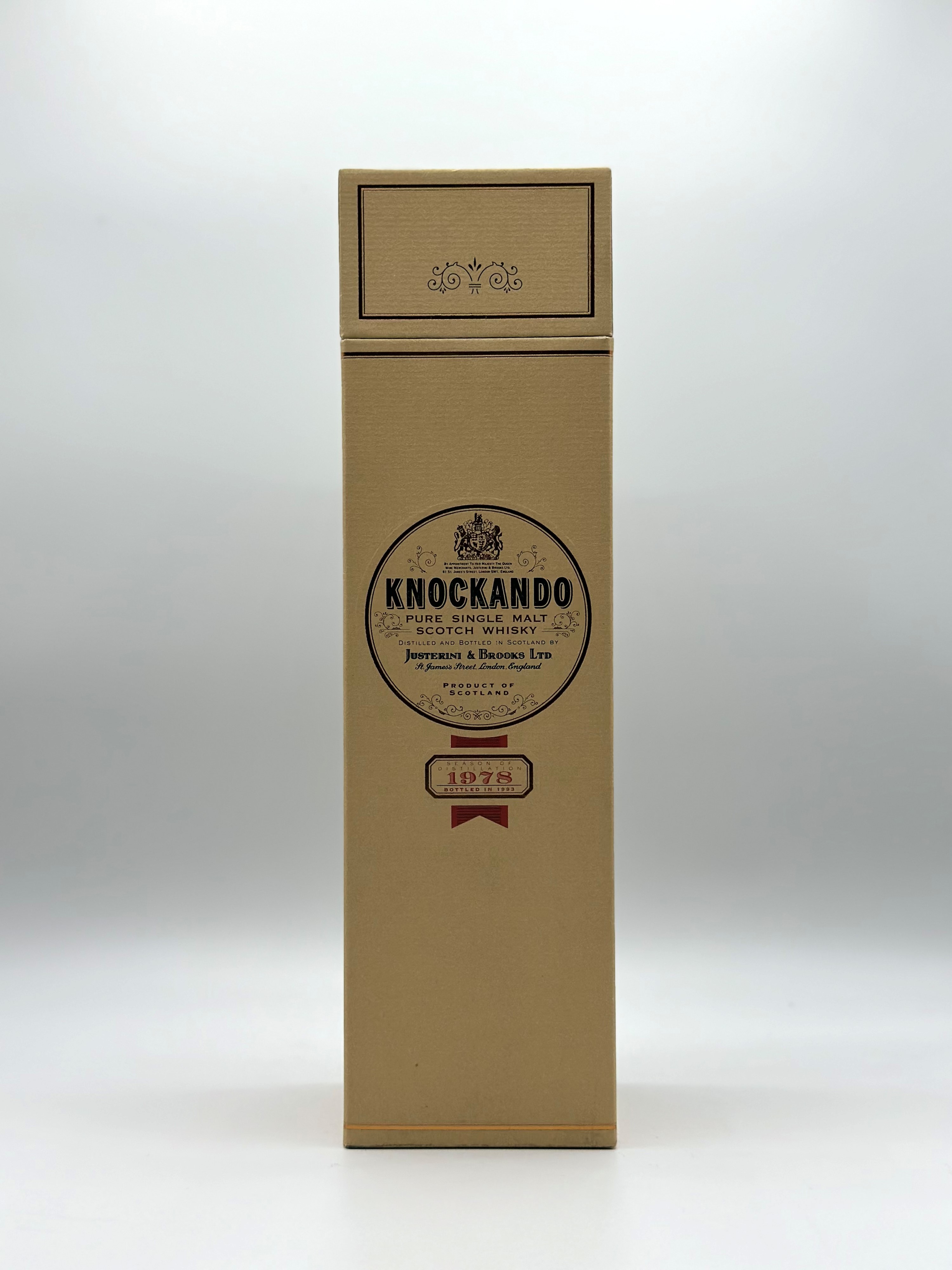 1978 J&b Justerini & Brooks Knockando Single Malt Scotch Whisky