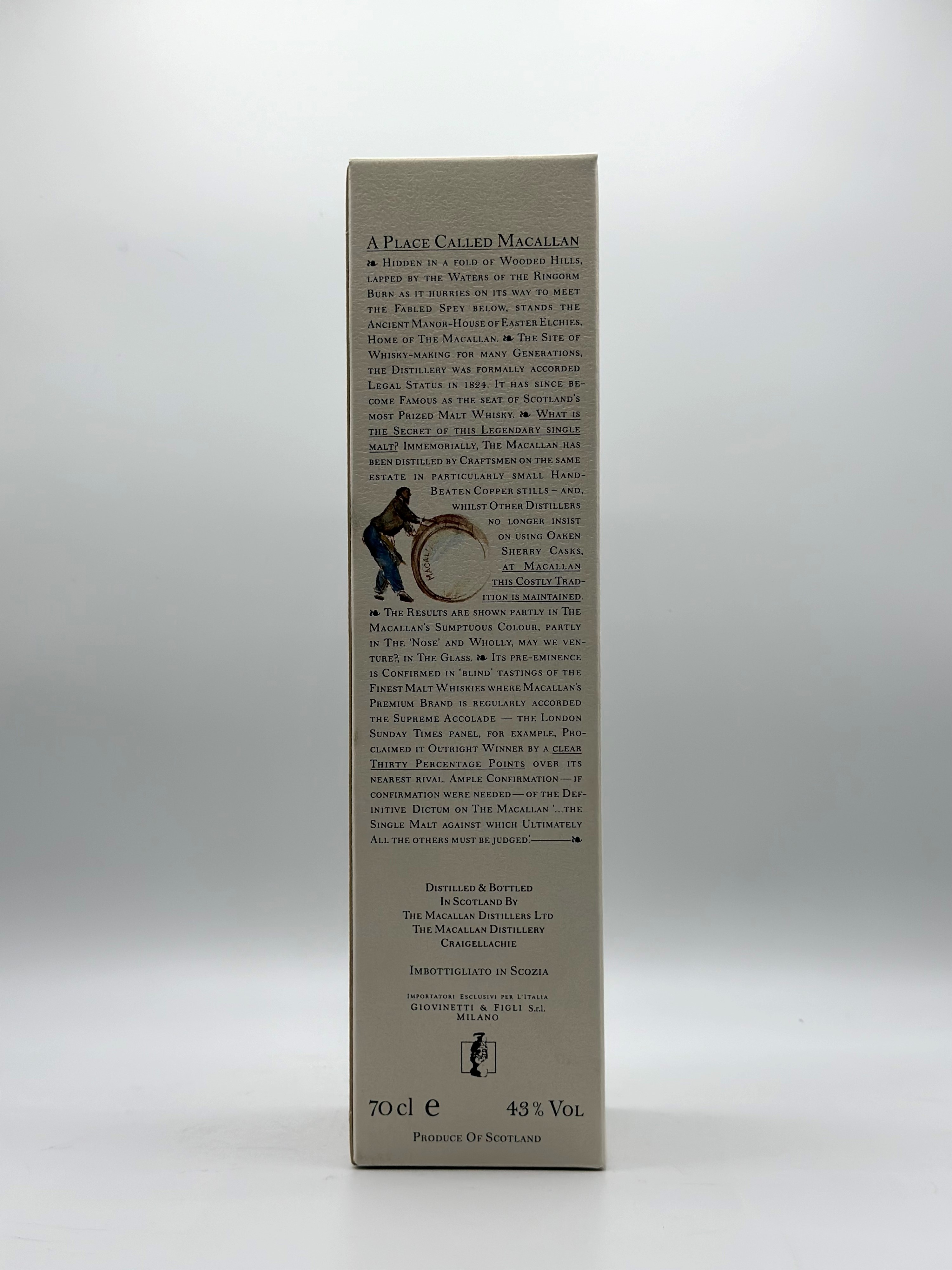 The Macallan Highland Single Malt Scotch Whisky 12 Years Old