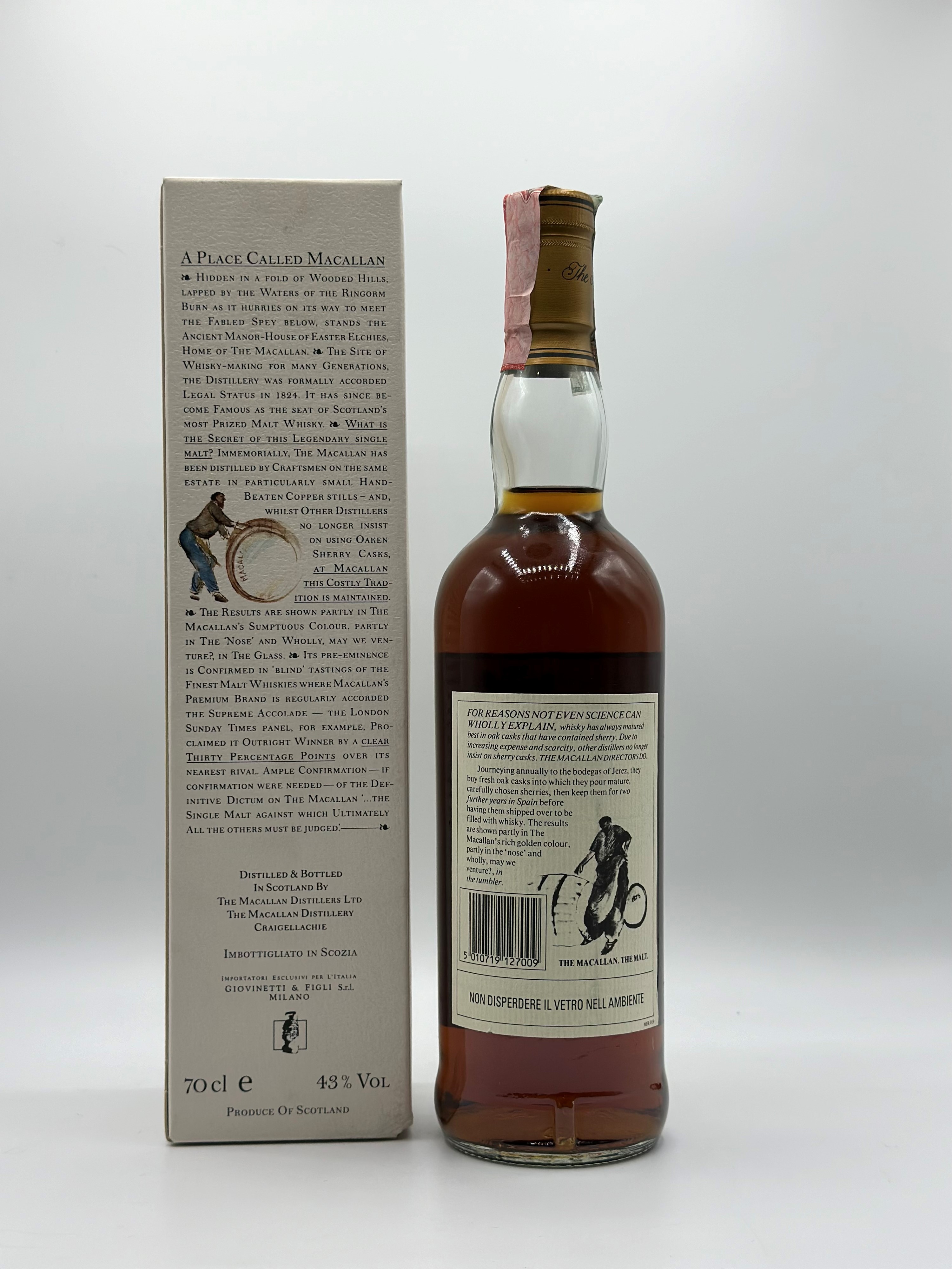 The Macallan Highland Single Malt Scotch Whisky 12 Years Old
