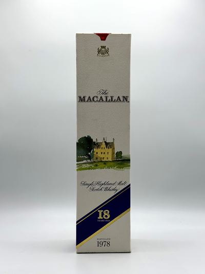 The Macallan Highland Single Malt Scotch Whisky 18 Years Old 1978