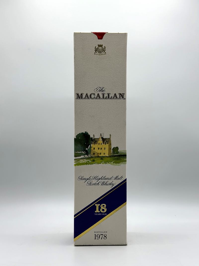 The Macallan Highland Single Malt Scotch Whisky 18 Years Old 1978