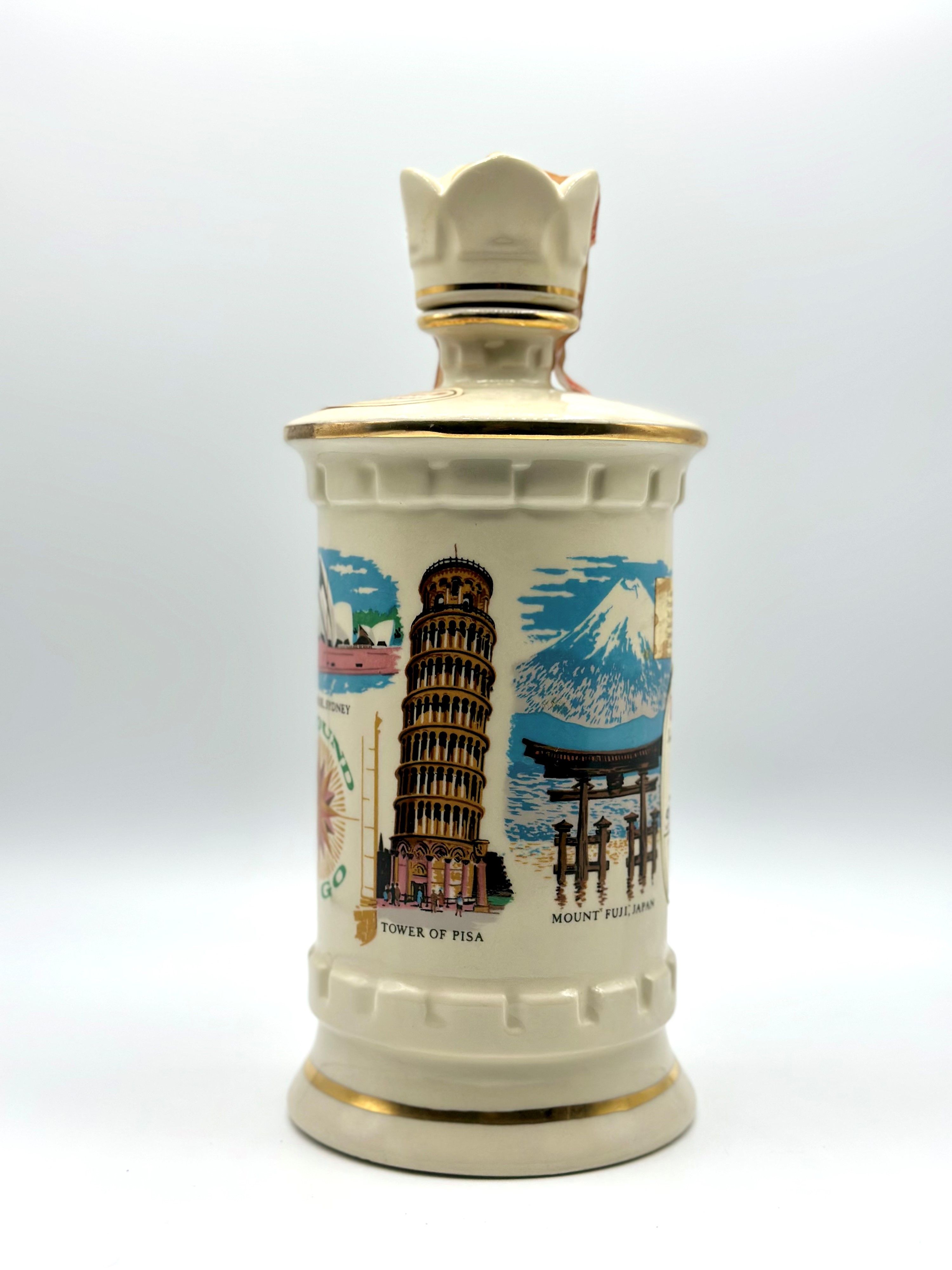Old Fitzgerald Whiskey Around We Go 6 Years Ceramica