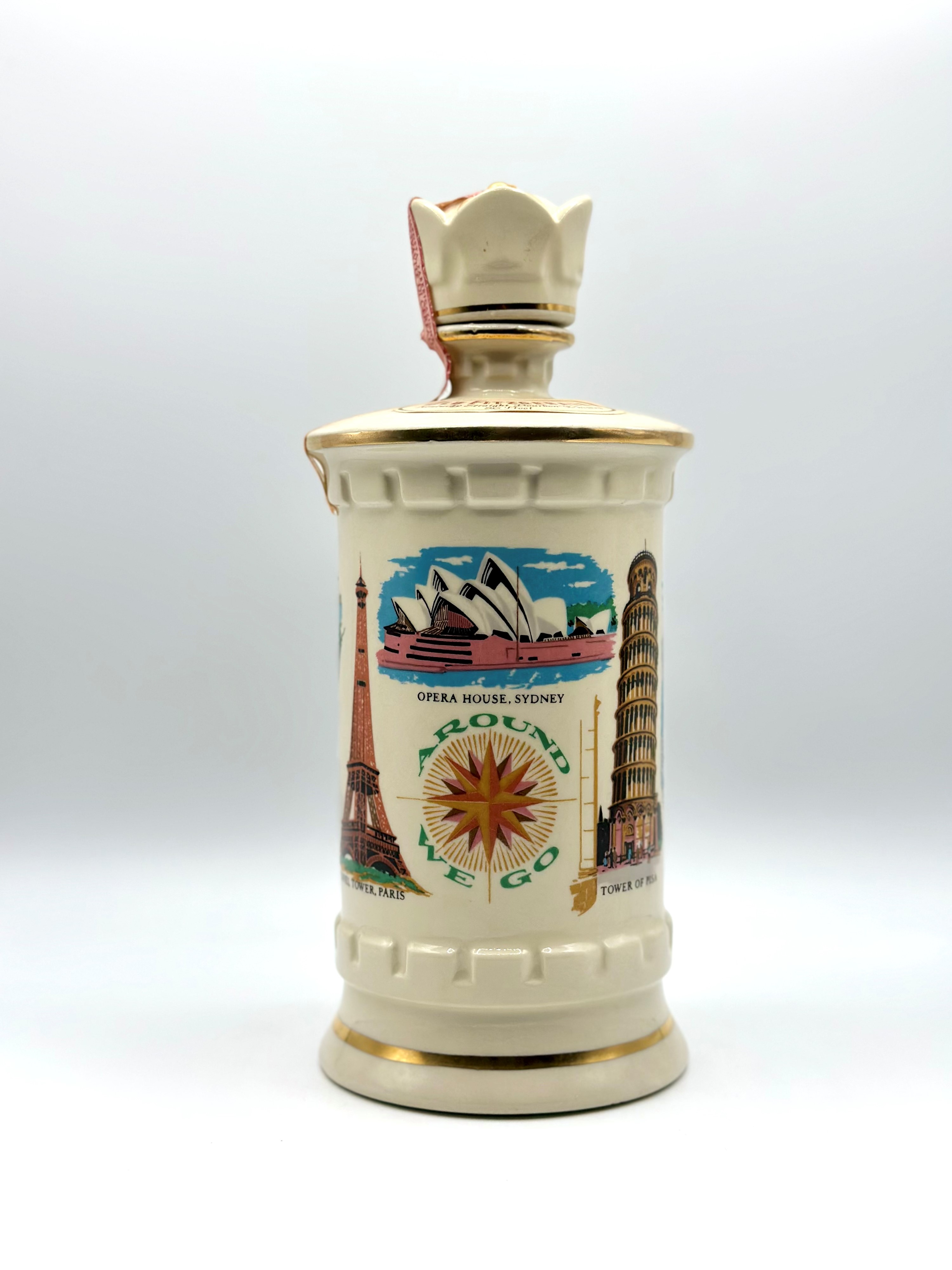 Old Fitzgerald Whiskey Around We Go 6 Years Ceramica