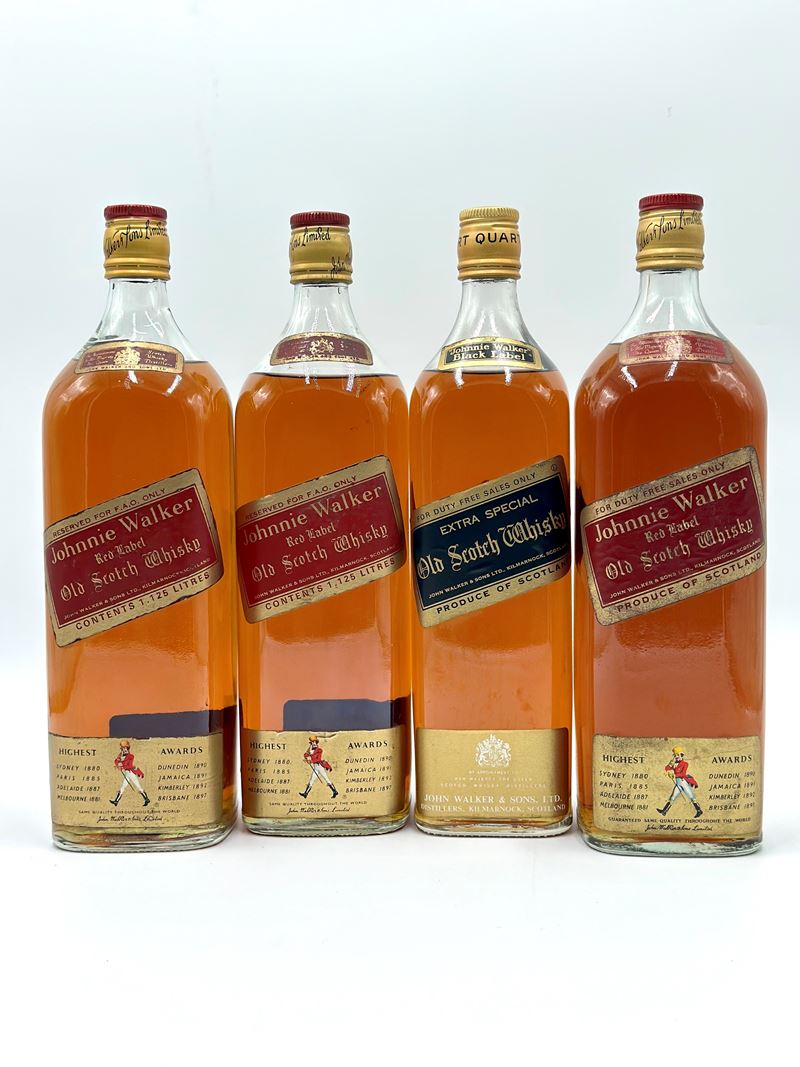 Johnnie Walker Red Label - Johnnie Walker Black Label