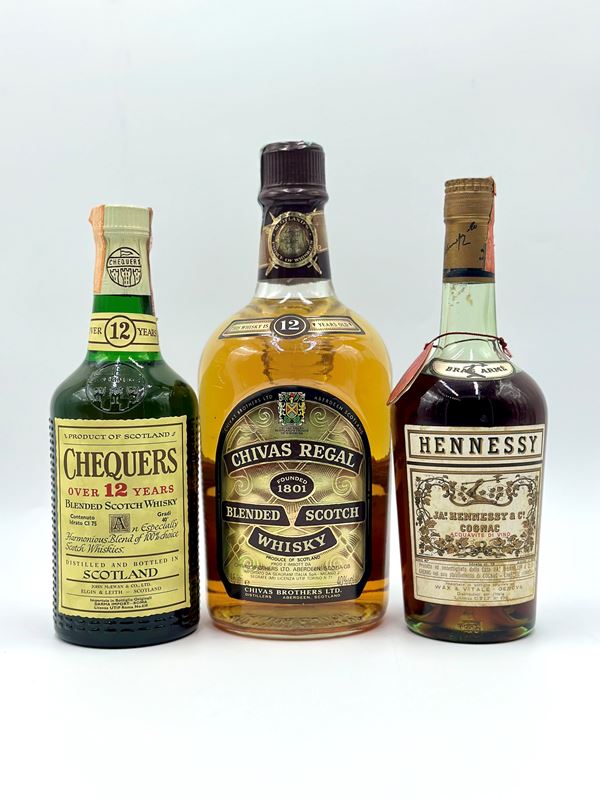 Chequers - Chivas Regal - Hennessy Cognac
