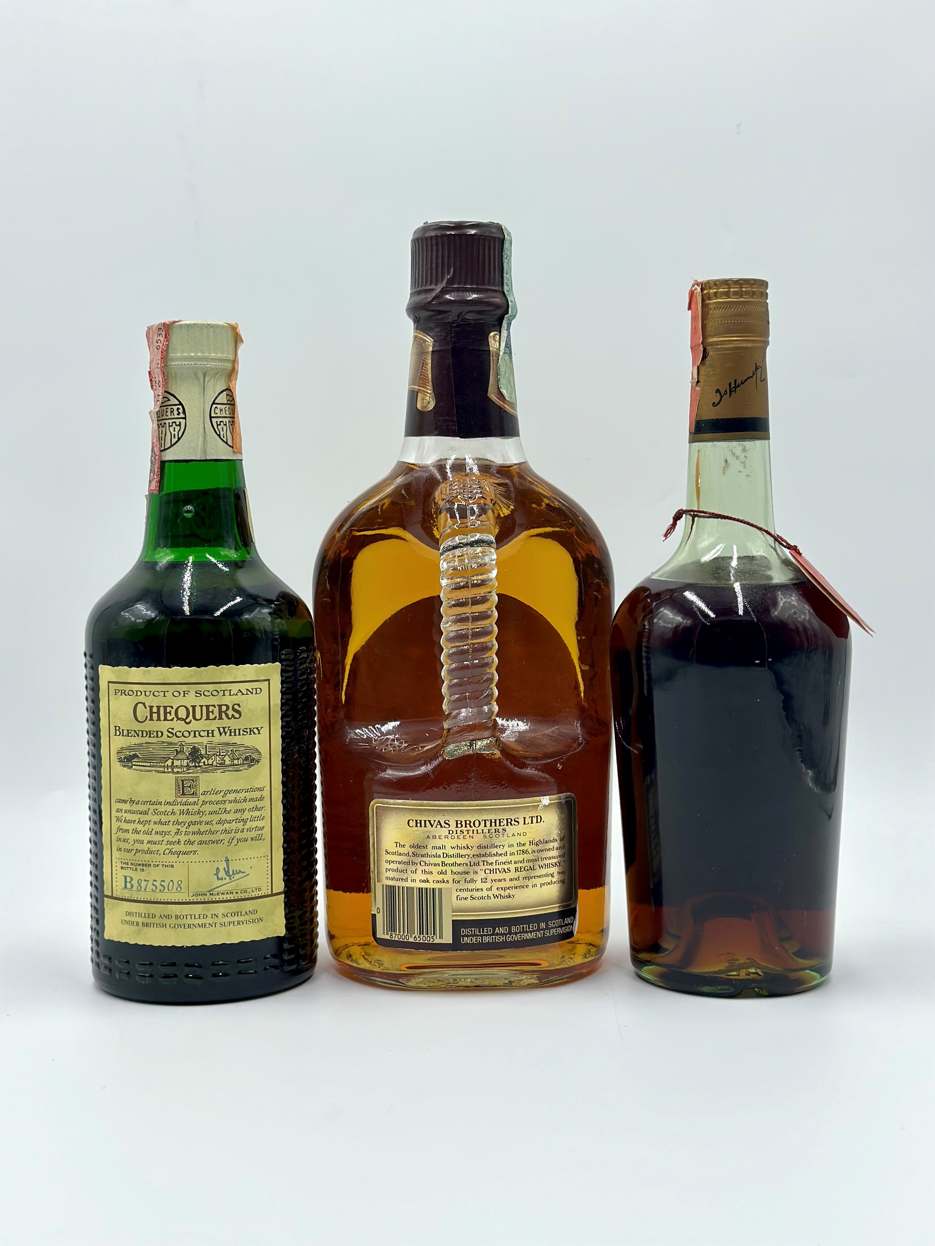 Chequers - Chivas Regal - Hennessy Cognac
