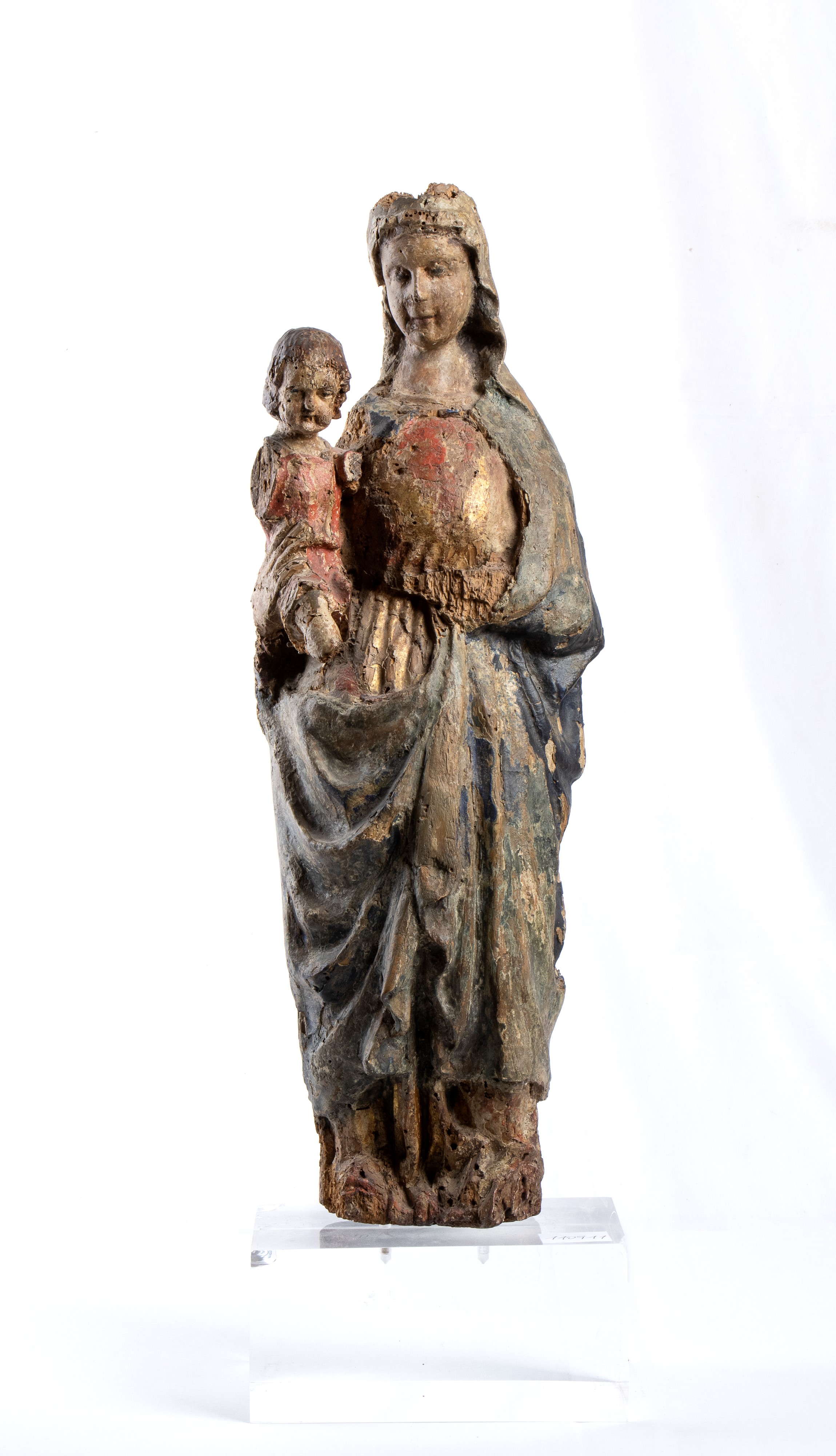 Artista Toscano, XIV - XV Secolo - Madonna con il Bambino