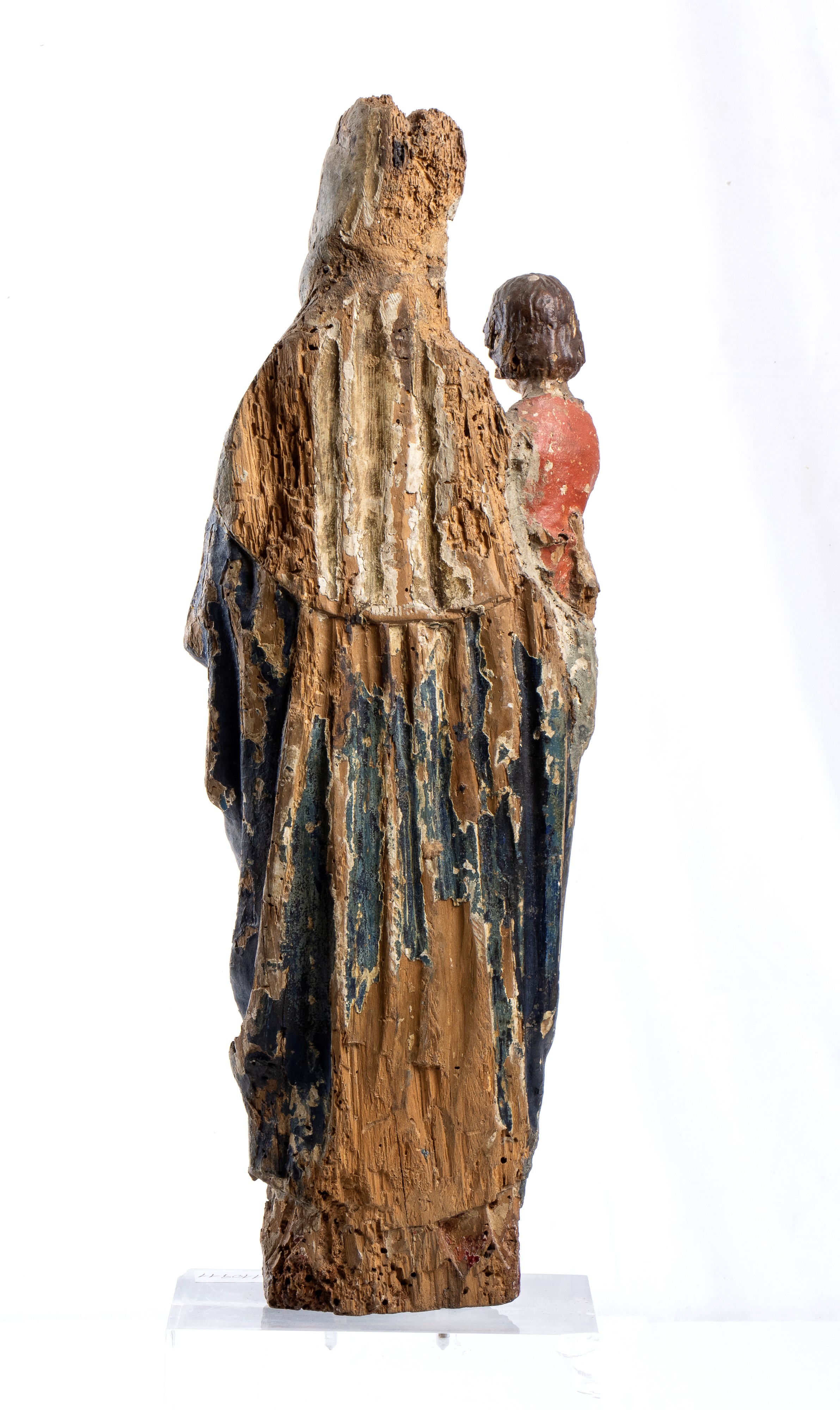 Artista Toscano, XIV - XV Secolo - Madonna con il Bambino