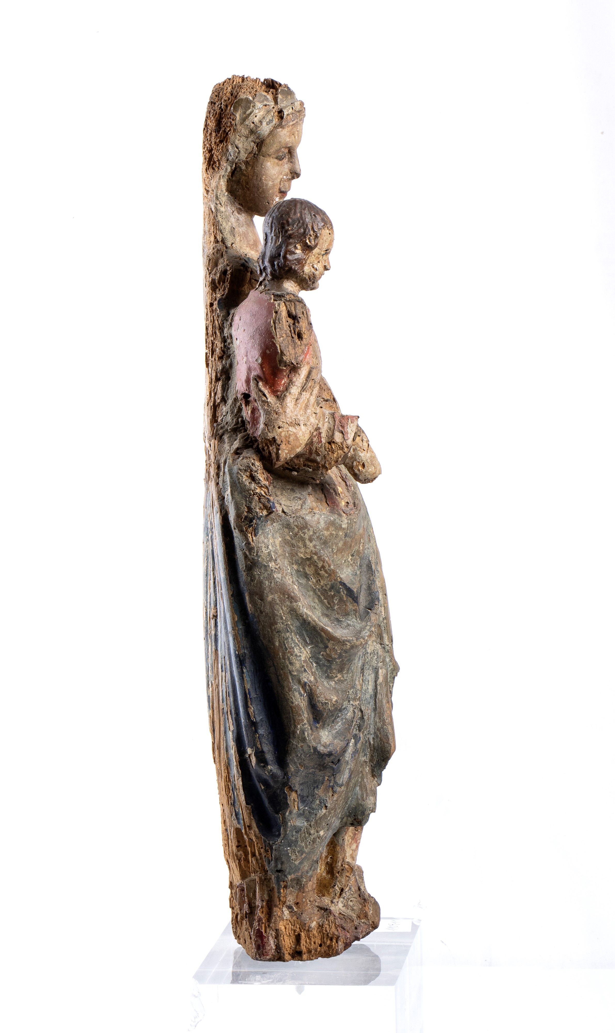 Artista Toscano, XIV - XV Secolo - Madonna con il Bambino