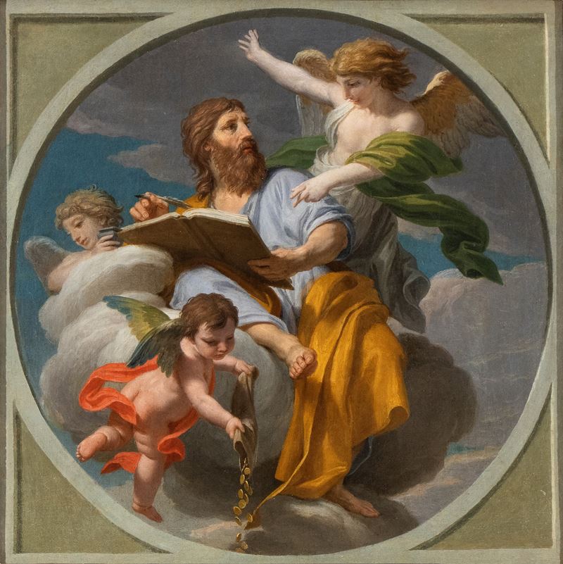 Domenico Corvi - San Matteo e L'angelo