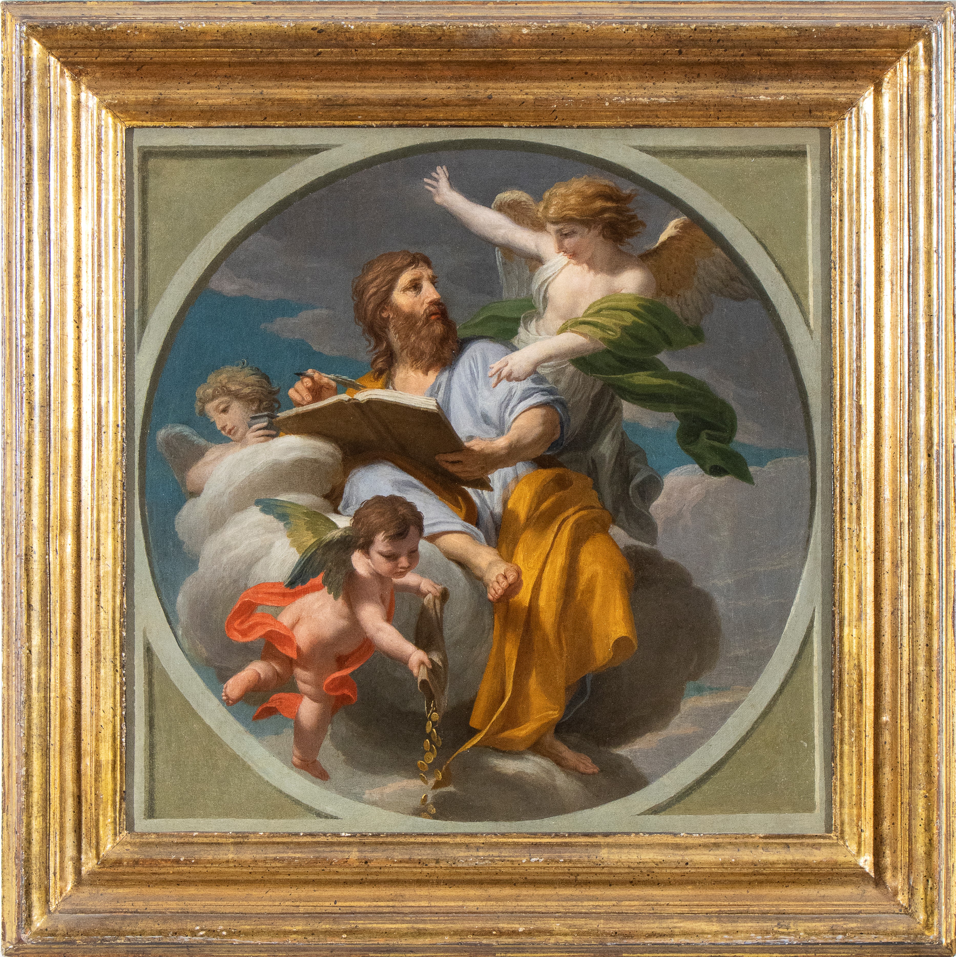 Domenico Corvi - San Matteo e L'angelo