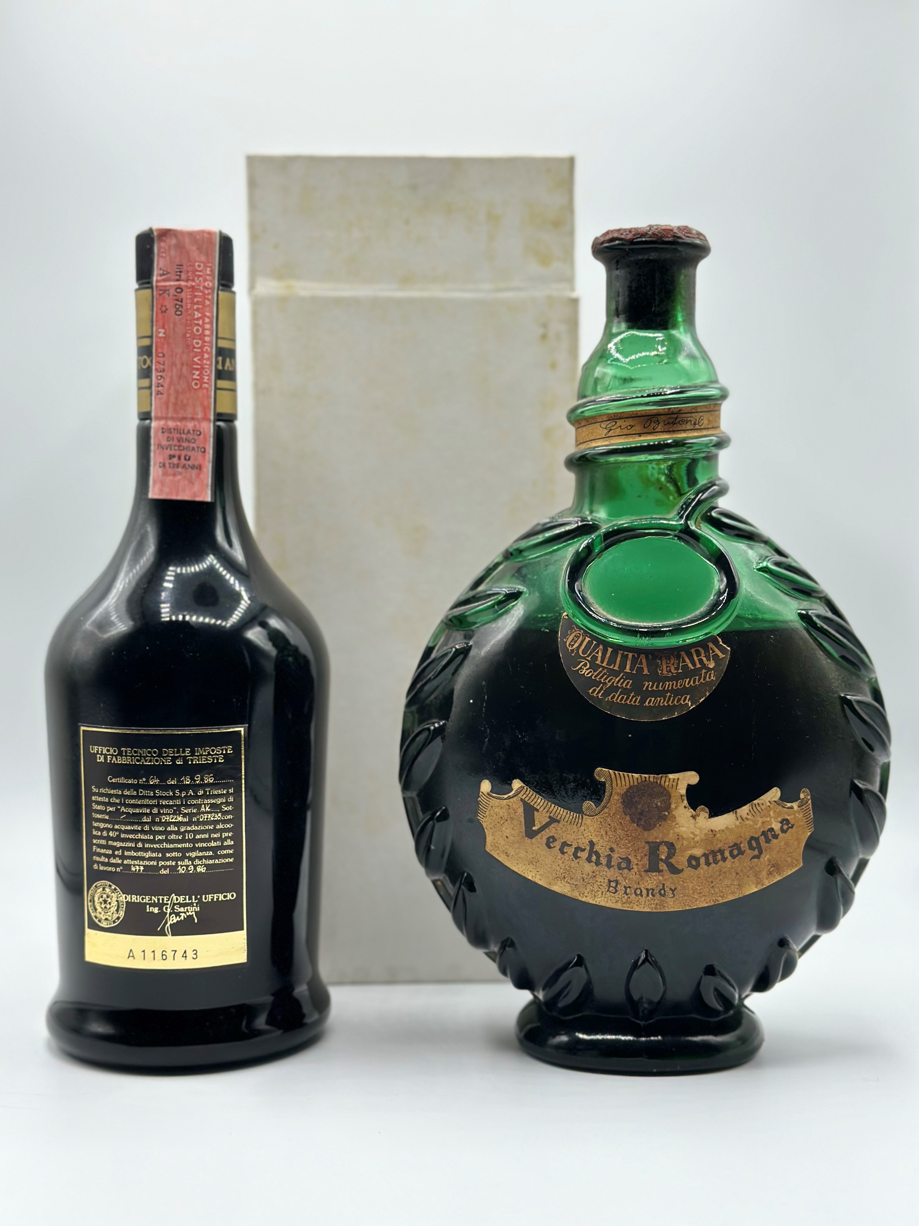 Brandy Stock 10 Years - Vecchia Romagna