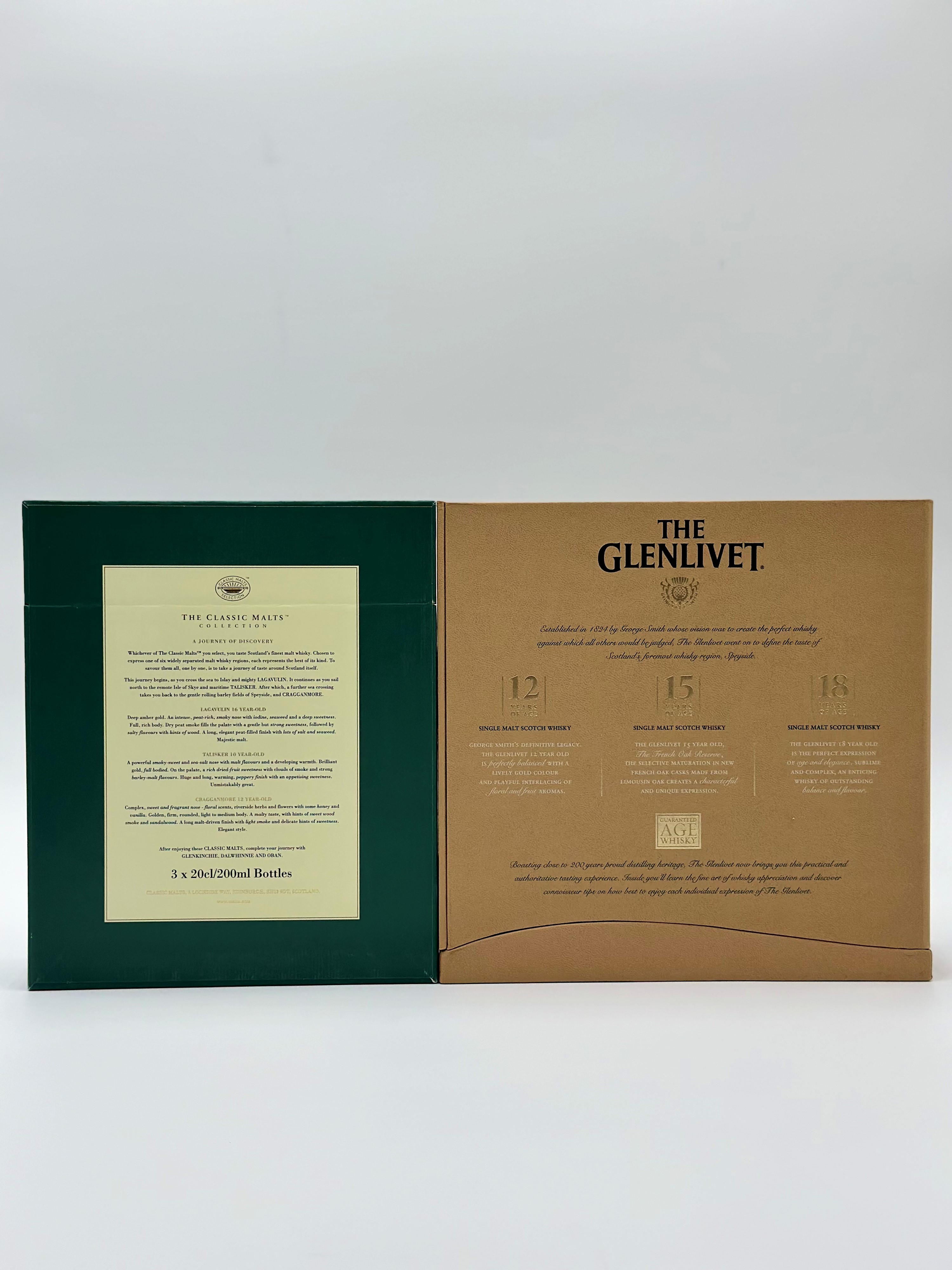 Gift Box The Classic Malts Collection - Gift Box The Glenlivet Tasting Experience