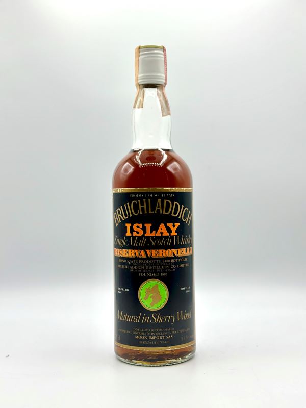 Bruichladdich, Riserva Veronelli 22 Years Old Single Malt Scotch Whisky 1966