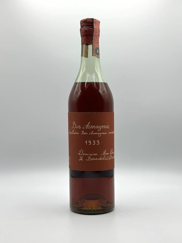 Le Bourdalat, Bas Armagnac Domaine Aux Ducs 1933