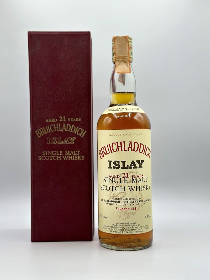 Bruichladdich, Malt Scotch Whisky 21 Years Single