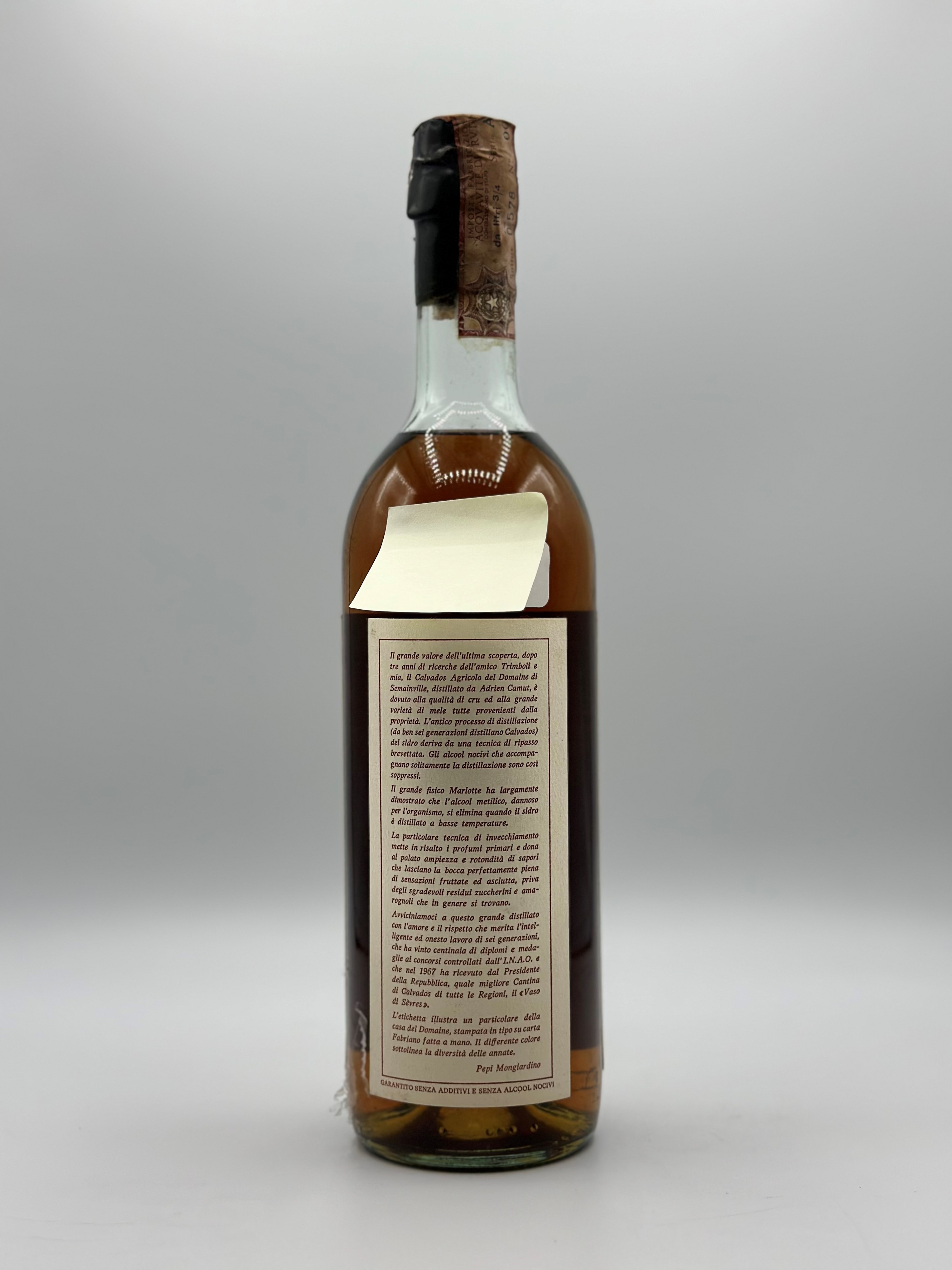 Adrien Camut, Calvados Pays Auge 12 Years