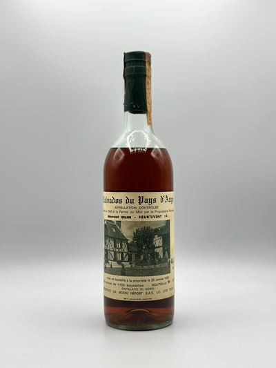 Calvados Du Pays D'auge Marcel Blin 1942