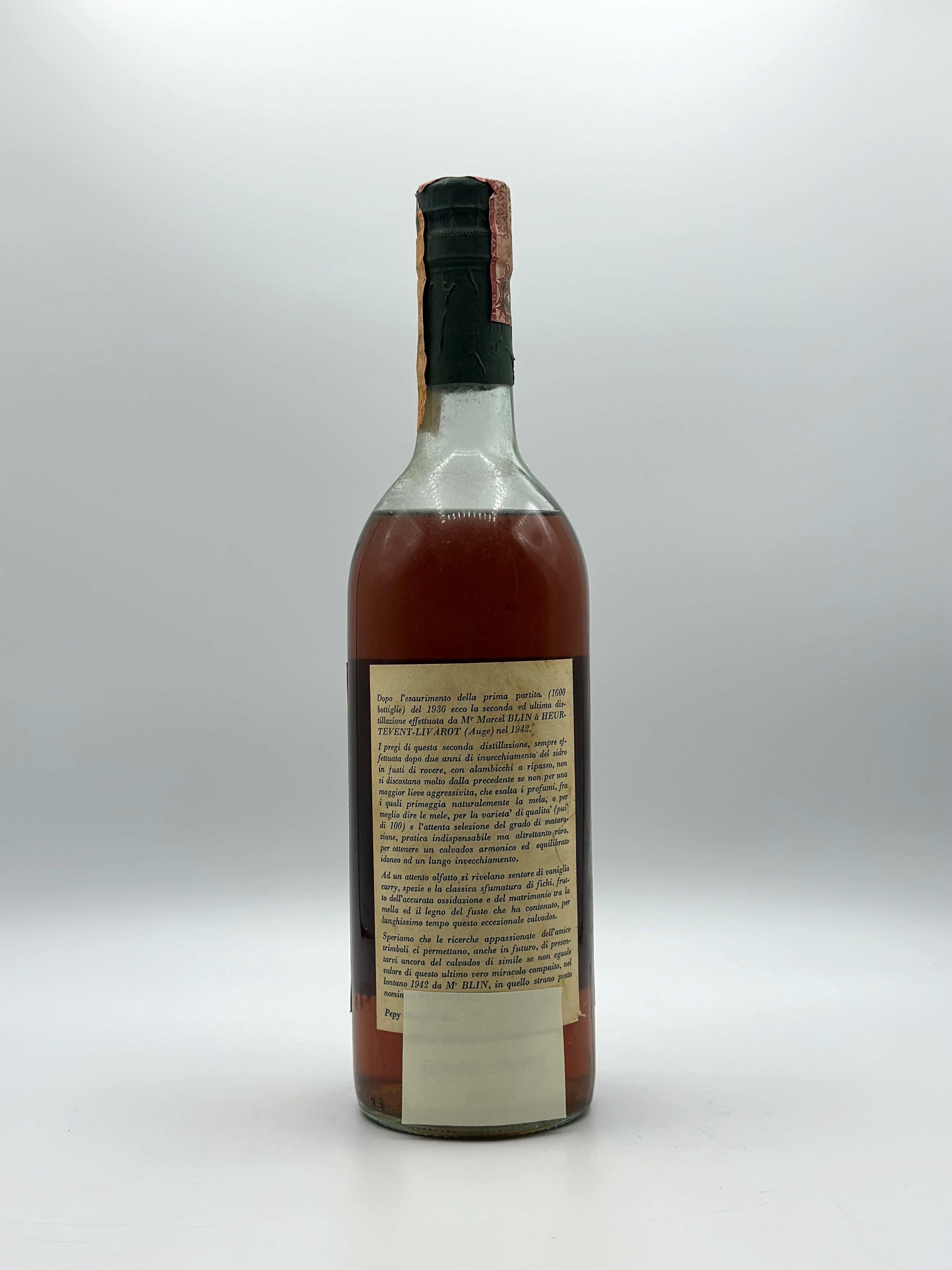 Calvados Du Pays D'auge Marcel Blin 1942