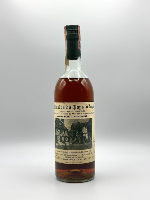Calvados du Pays d'Auge Marcel Blin 1942