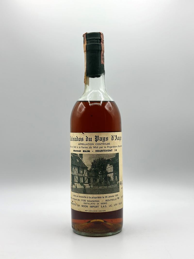Calvados Du Pays D'auge Marcel Blin 1942