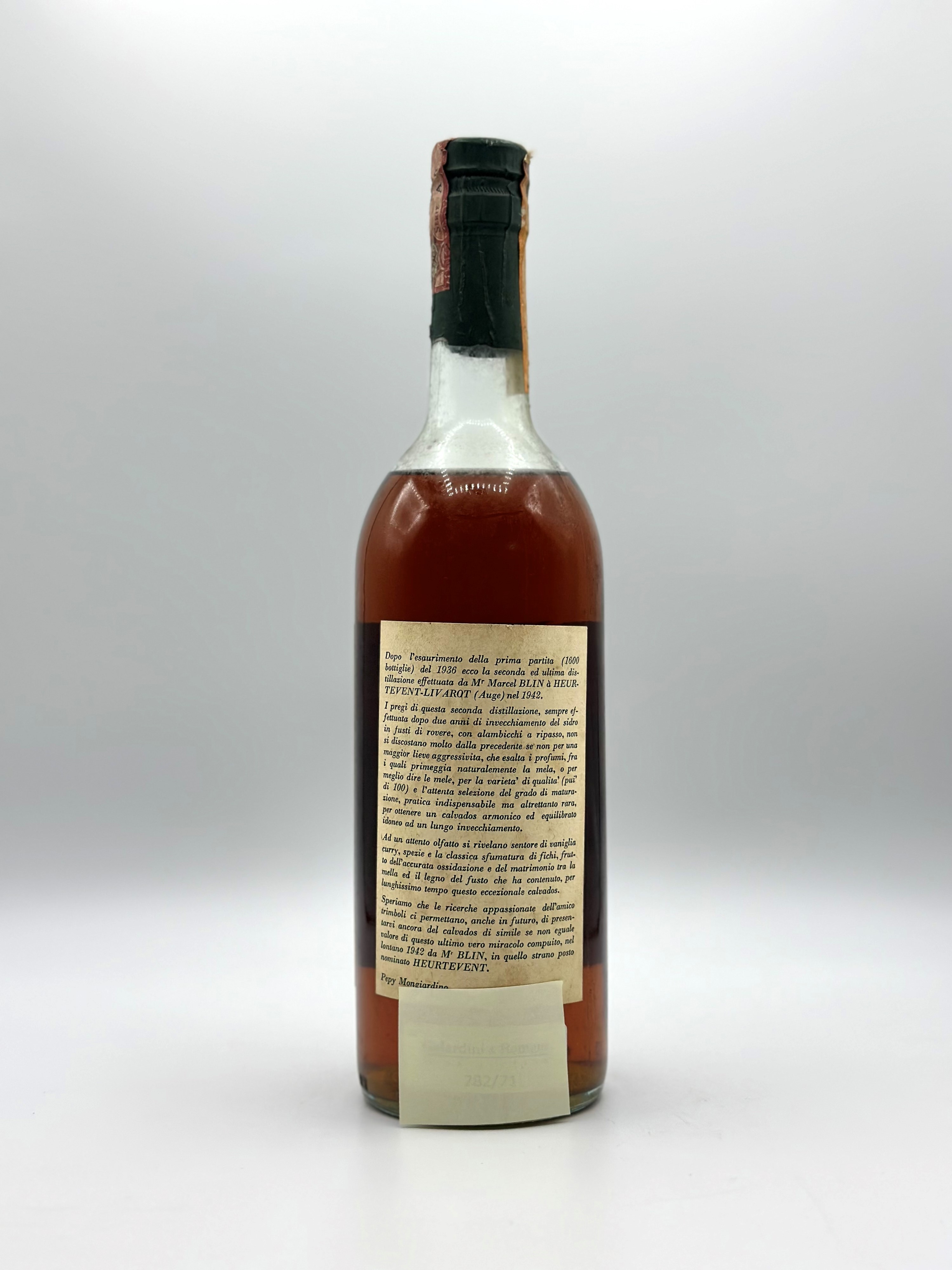Calvados Du Pays D'auge Marcel Blin 1942