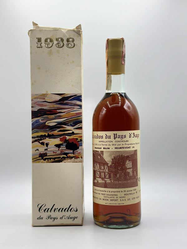 Calvados du Pays d'Auge Marcel Blin 1938