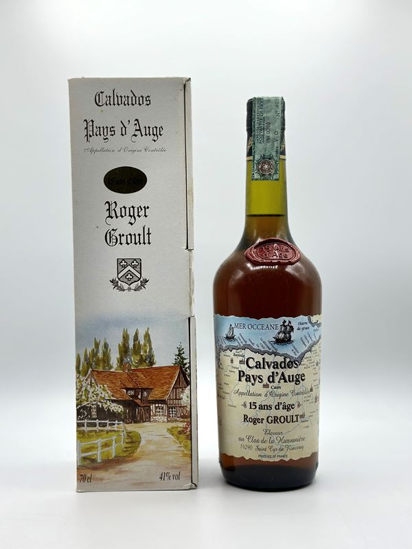 Calvados Roger Groult 15 Years  (NV)  - Francia - Asta Whisky & Whiskey and other Fine Spirits - Bertolami Fine Art - Casa d'Aste