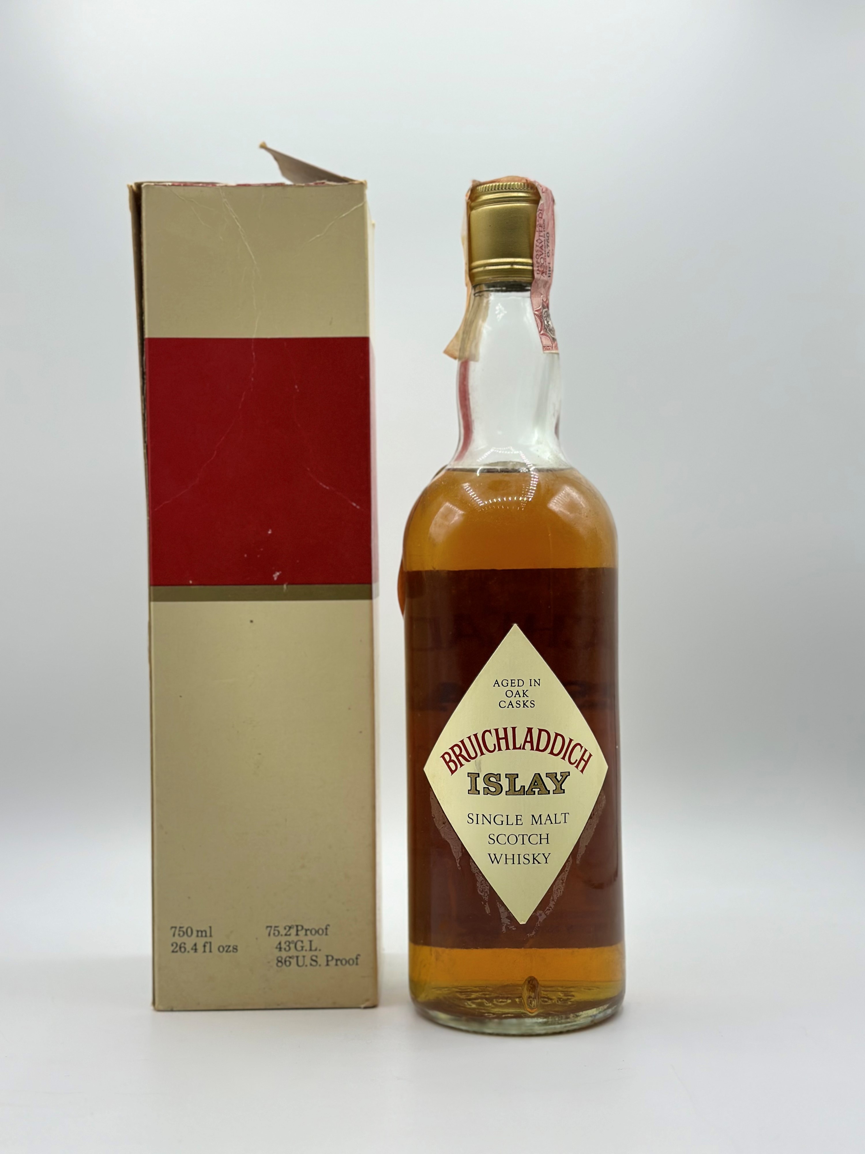 Bruichladdich, Islay Single Malt Scotch Whisky 15 Years Old