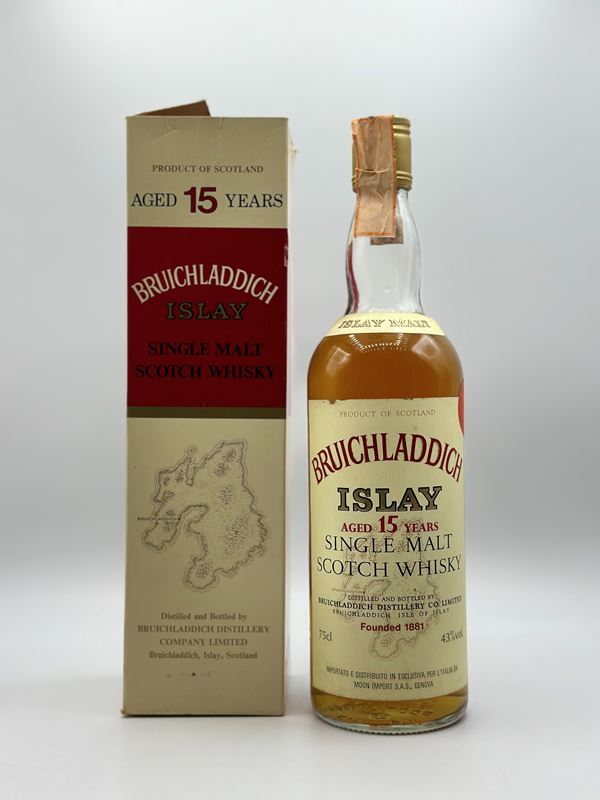 Bruichladdich, Islay Single Malt Scotch Whisky 15 Years Old