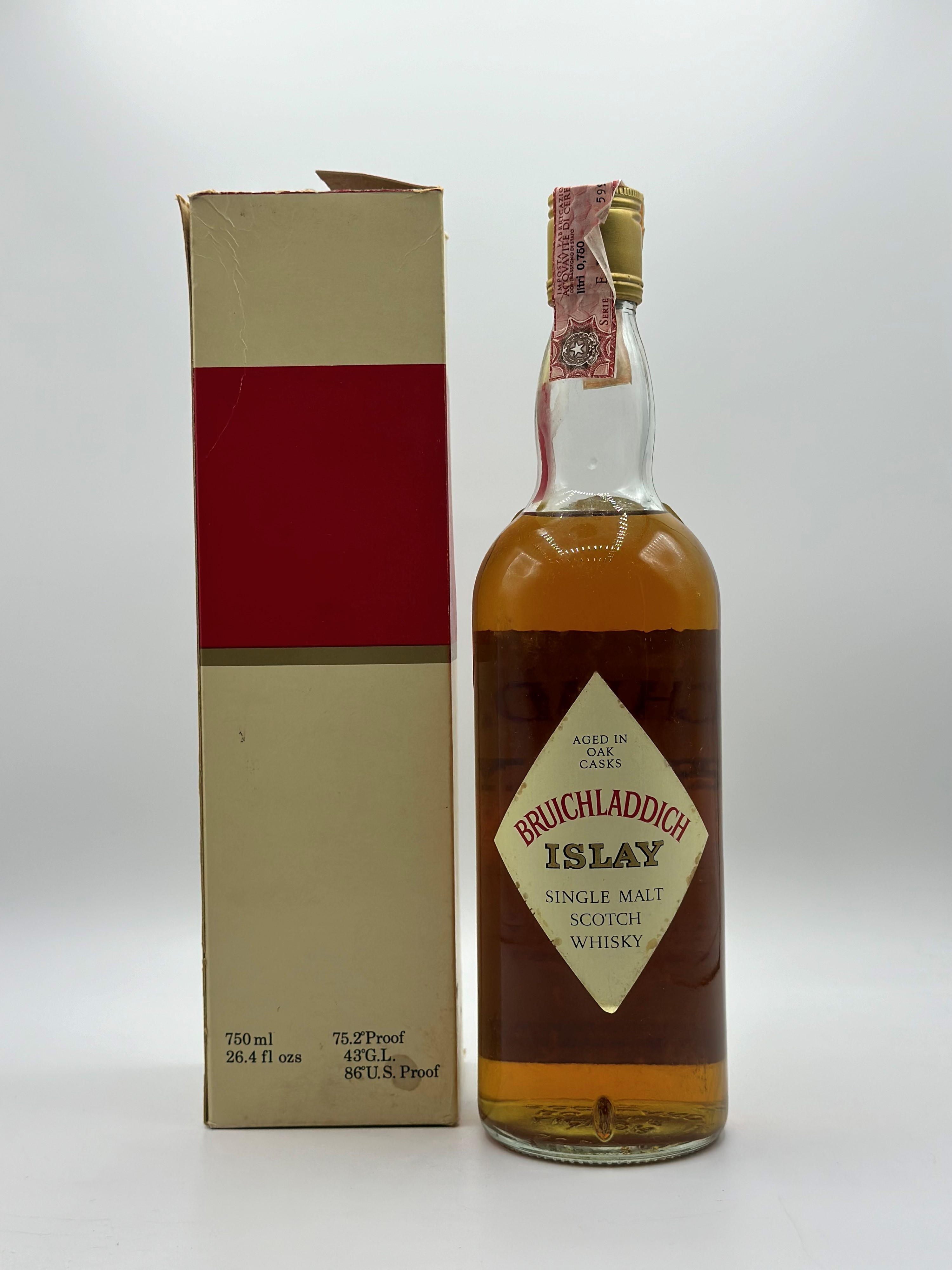 Bruichladdich, Islay Single Malt Scotch Whisky 15 Years Old