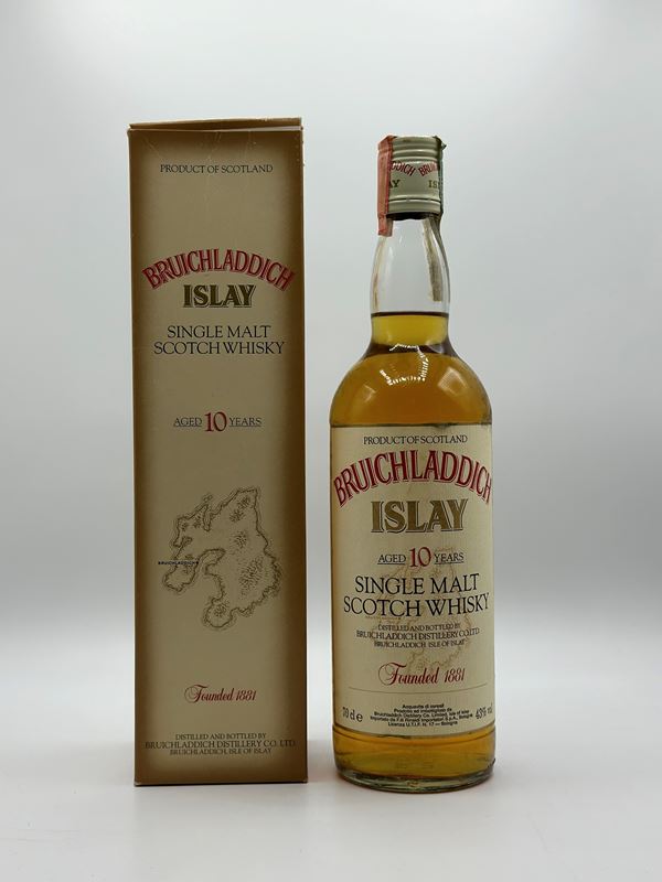 Bruichladdich, Islay Single Malt Scotch Whisky 10 Years Old