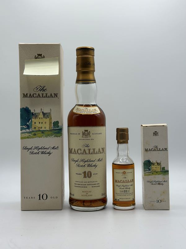 The Macallan Highland Single Malt Scotch Whisky 10 Years Old