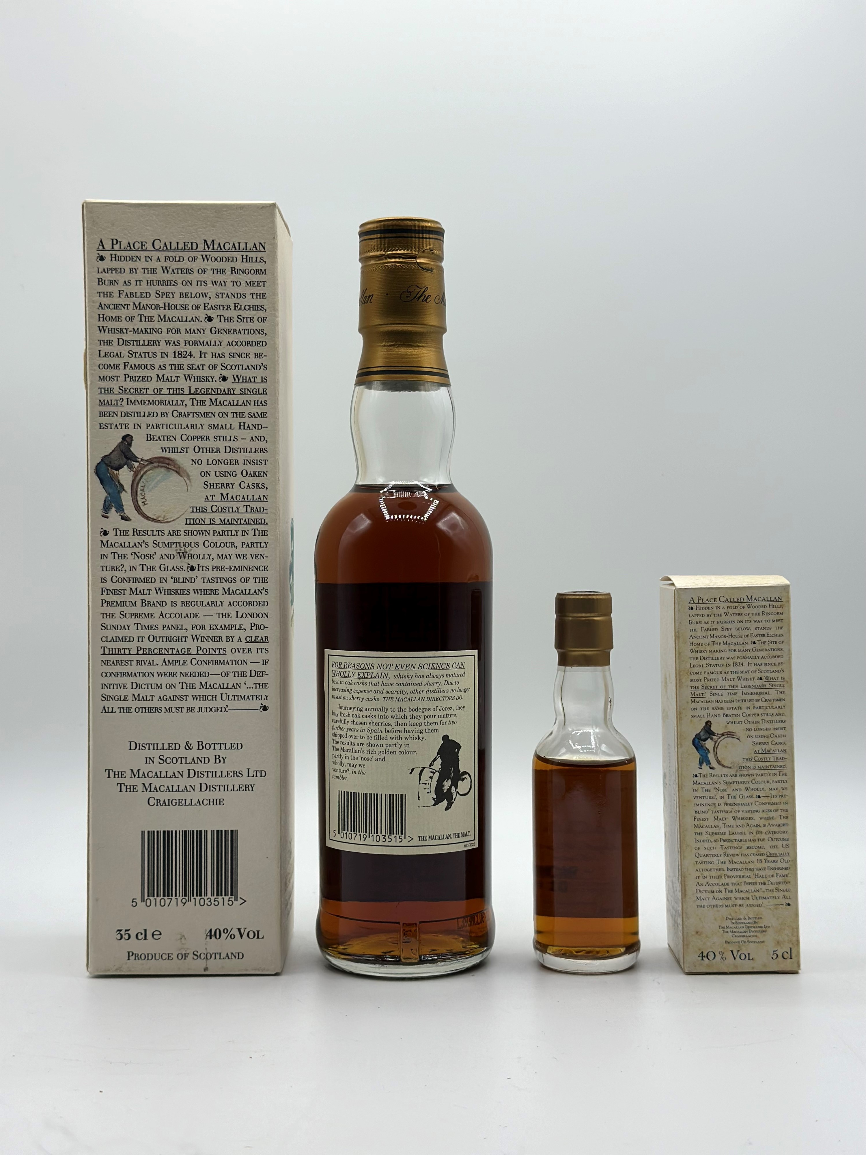The Macallan Highland Single Malt Scotch Whisky 10 Years Old