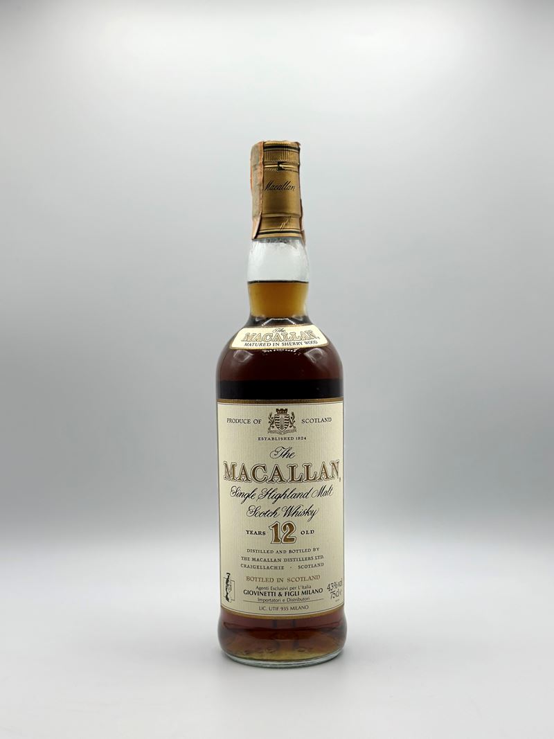 The Macallan Highland Single Malt Scotch Whisky 12 Years Old