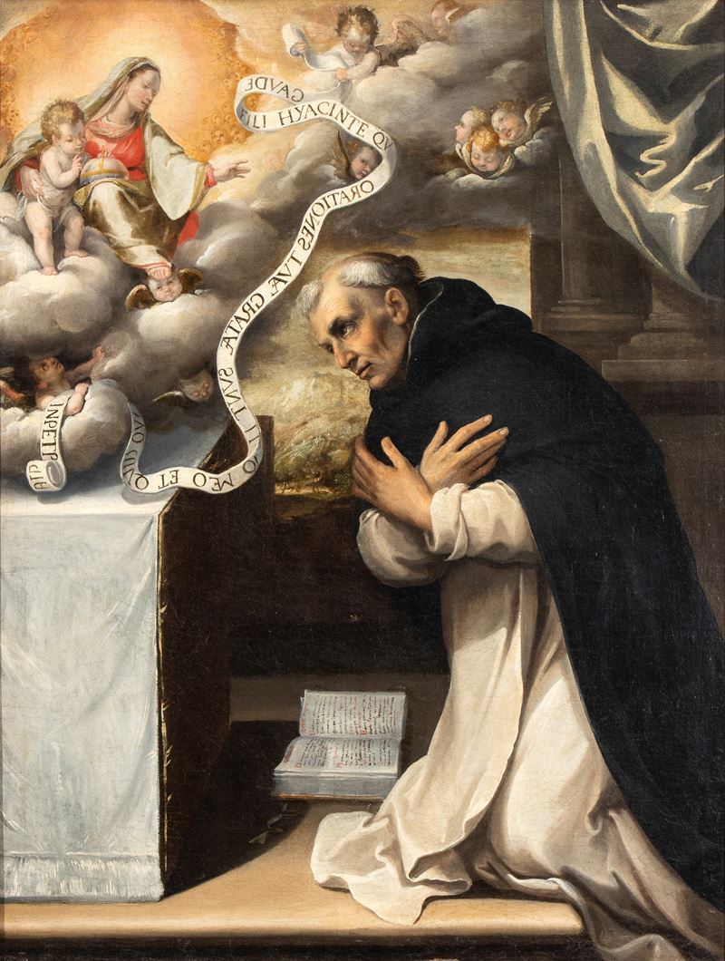 Ludovico Carracci - La Visione di San Giacinto