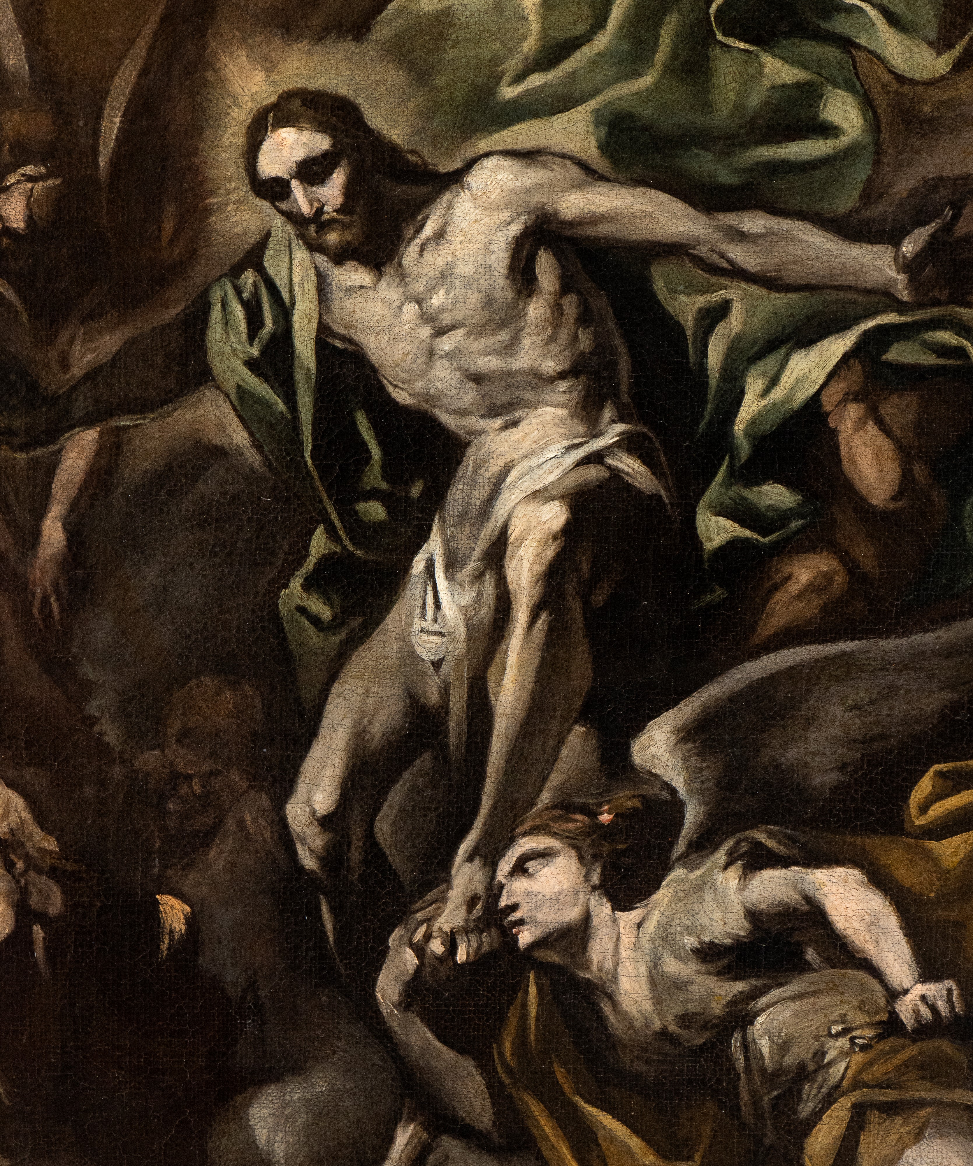 Giacomo Farelli - Estasi di Santa Brigida con Apoteosi di Santi