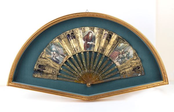 French (?) bakelite hand fan