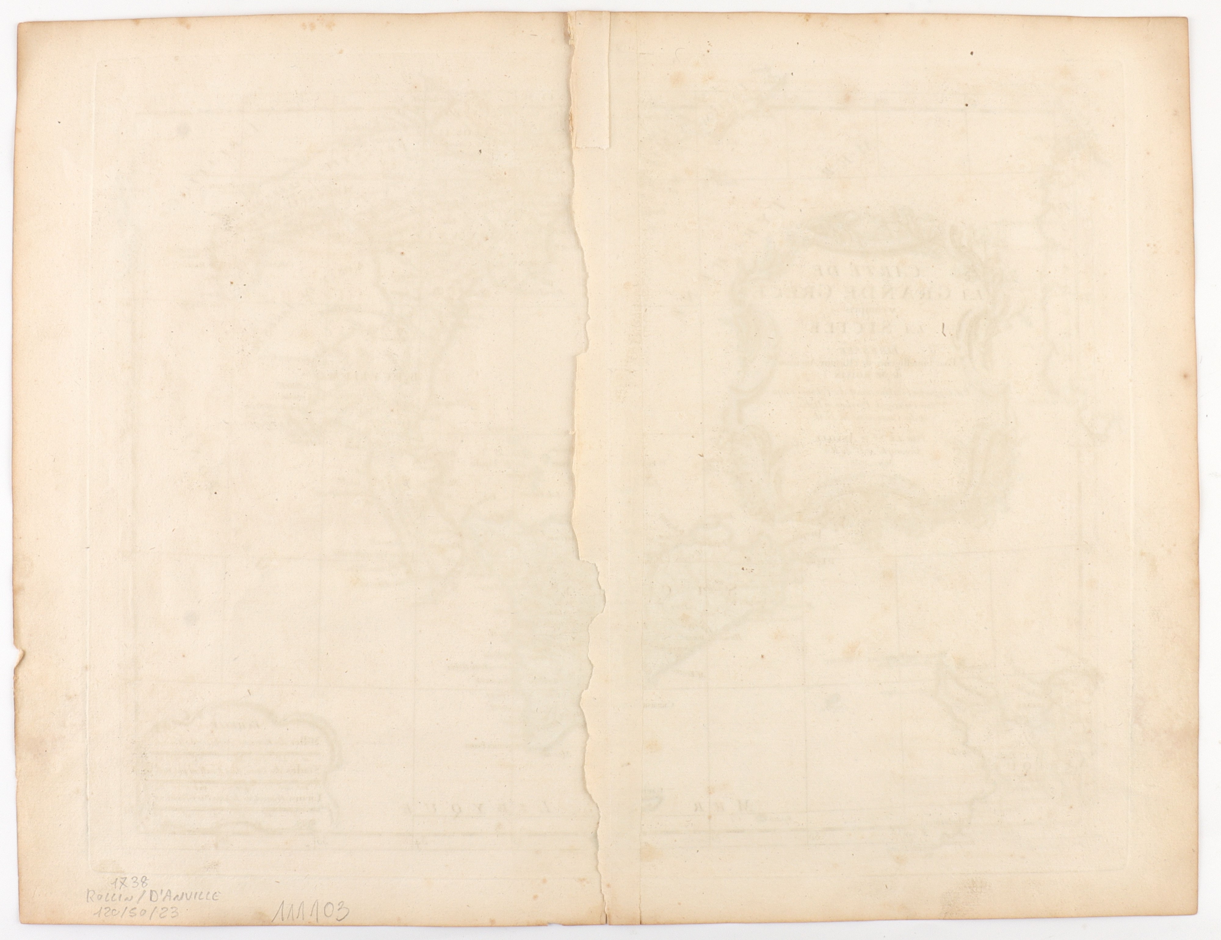 Carte de la Grande Grèce, y compris la Sicile, dressée pour l'intelligence de l'Histoire Ancienne...