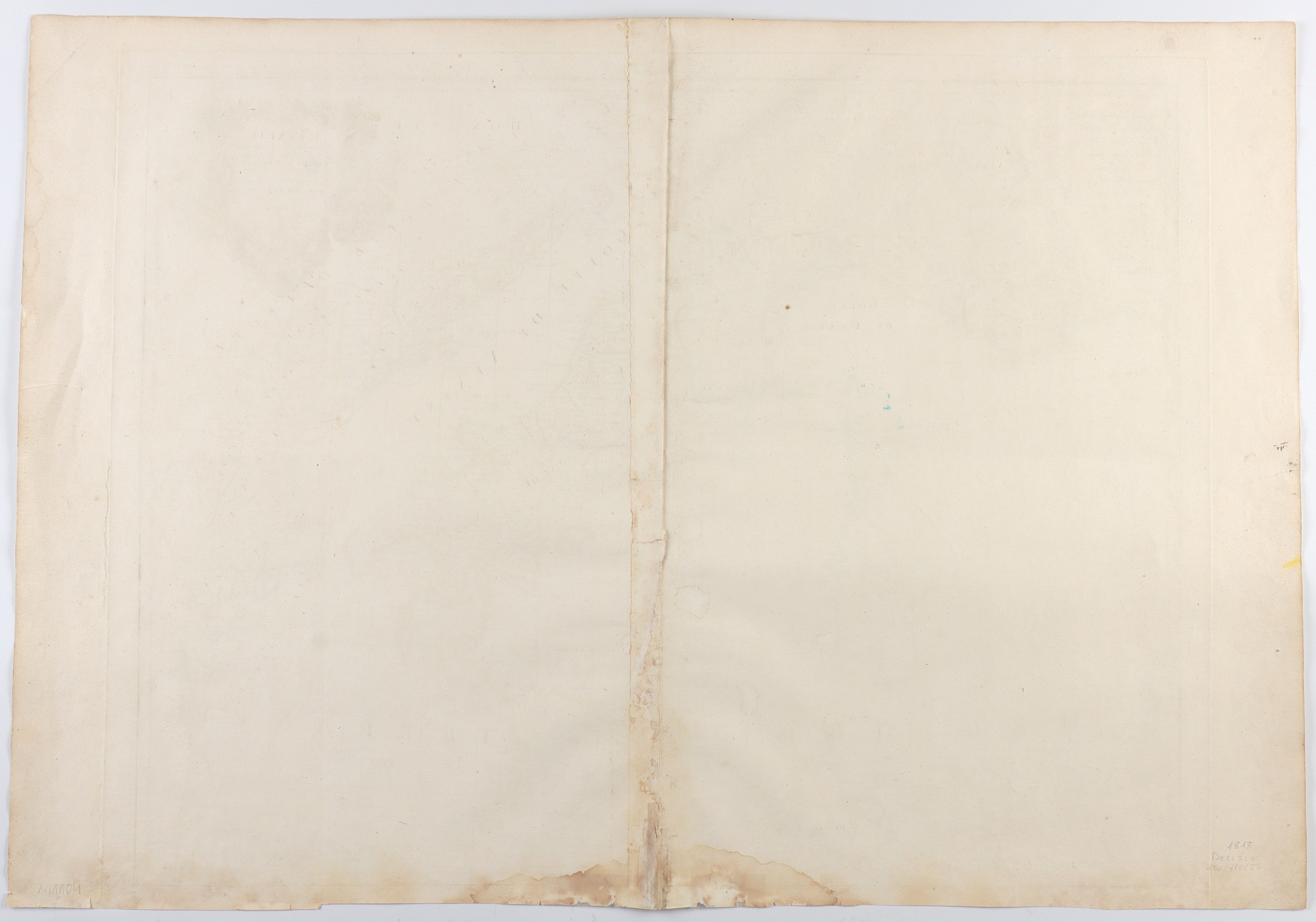 L'Italie dressée sur les Observations de l'Academie des Sciences par GUIL. DELISLE .... PAR DEZAY...