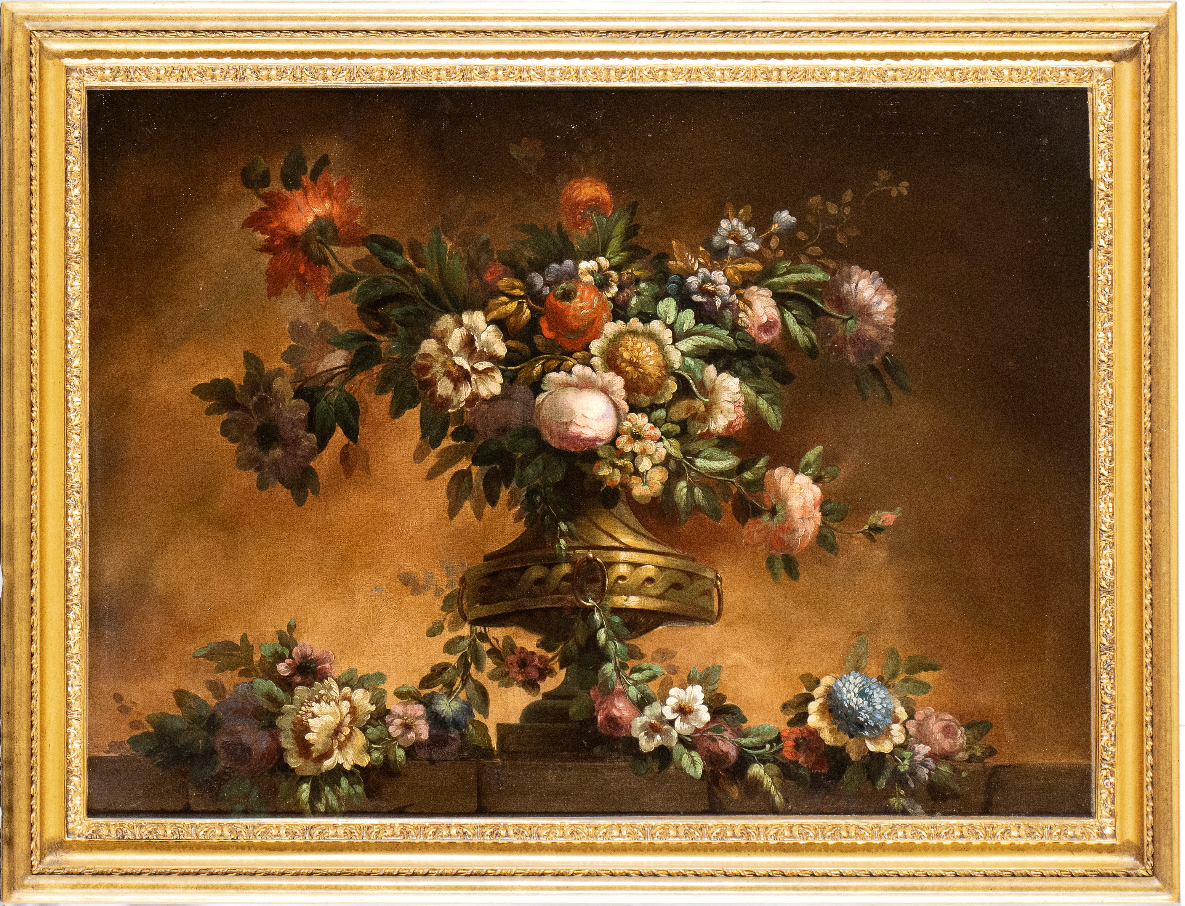 Nicola Giuli - Natura Morta di Fiori in un Vaso