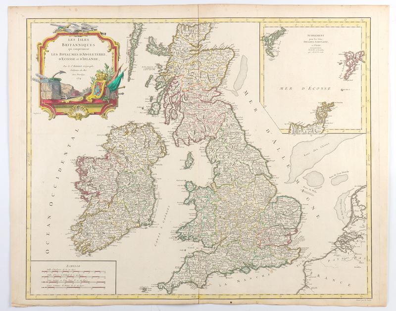 Les Isles Britanniques : qui comprennent les Royaumes d'Angleterre, d'Ecosse et d'Irlande