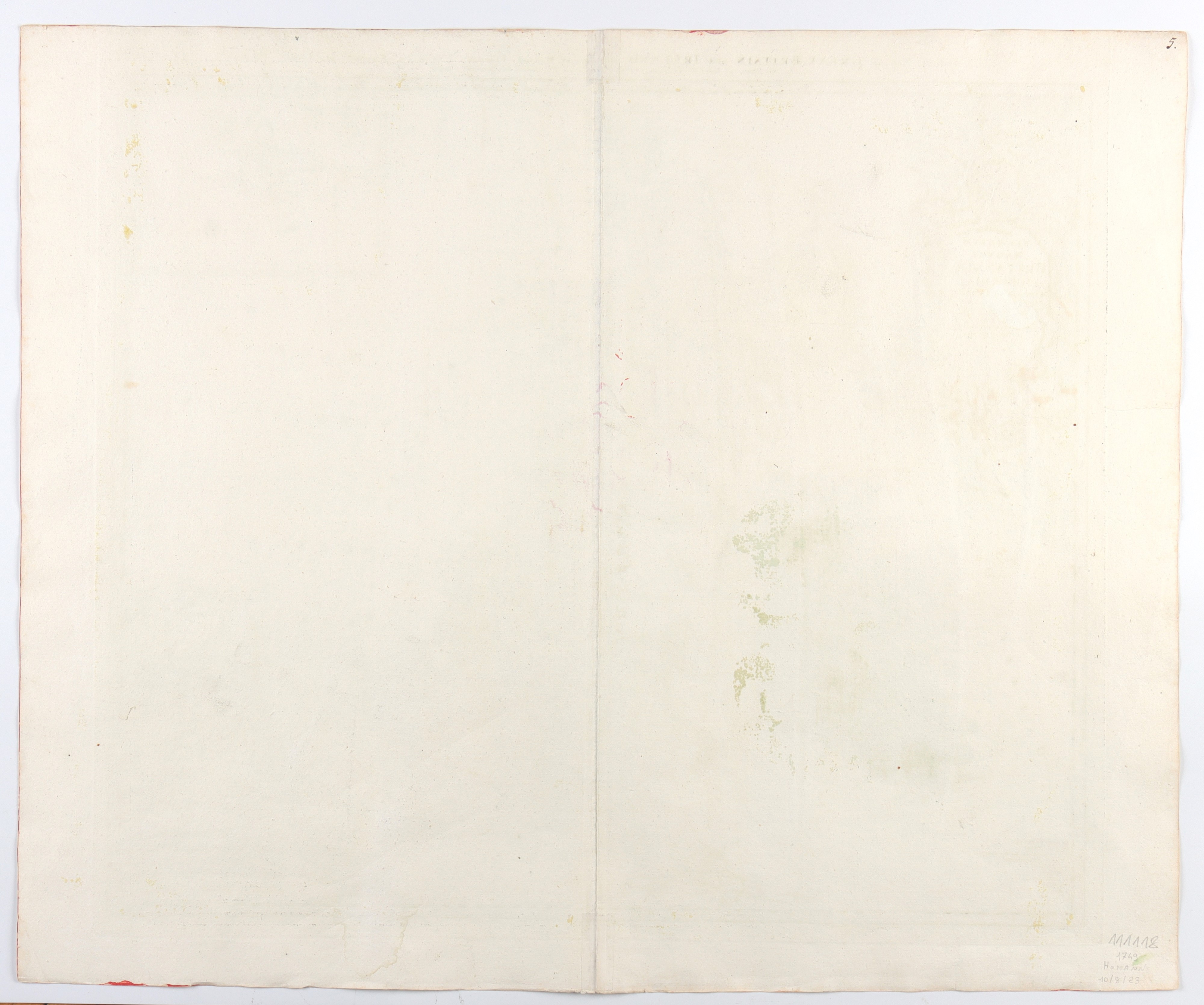 Eredi Johann Baptist Homann - Regnorum Magnae Britanniae Et Hiberniae Mappa Geographica...